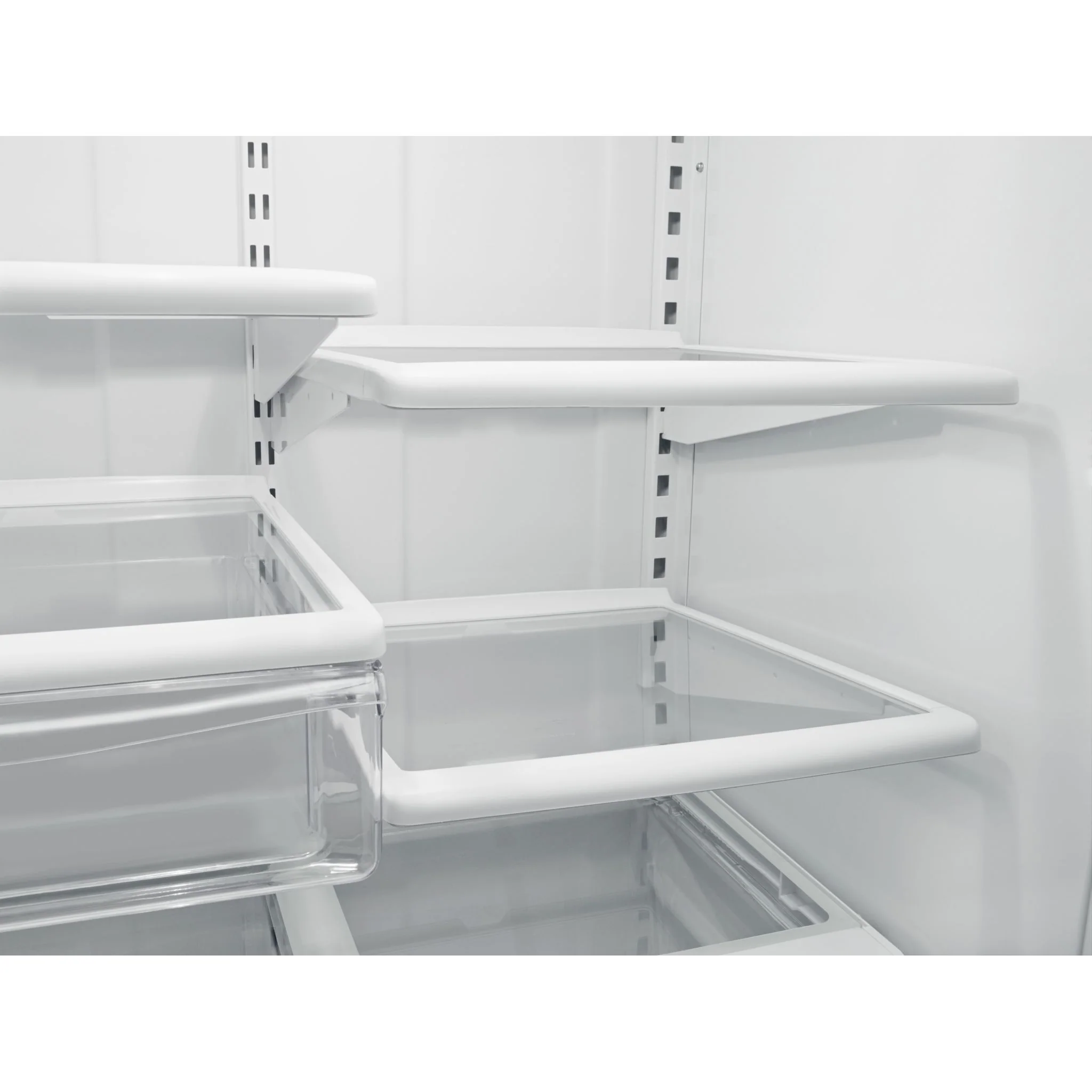 Whirlpool 22 cu. ft. Bottom-Freezer Refrigerator with Freezer Drawer -White-on-White (WRB322DMBW) - Image 46