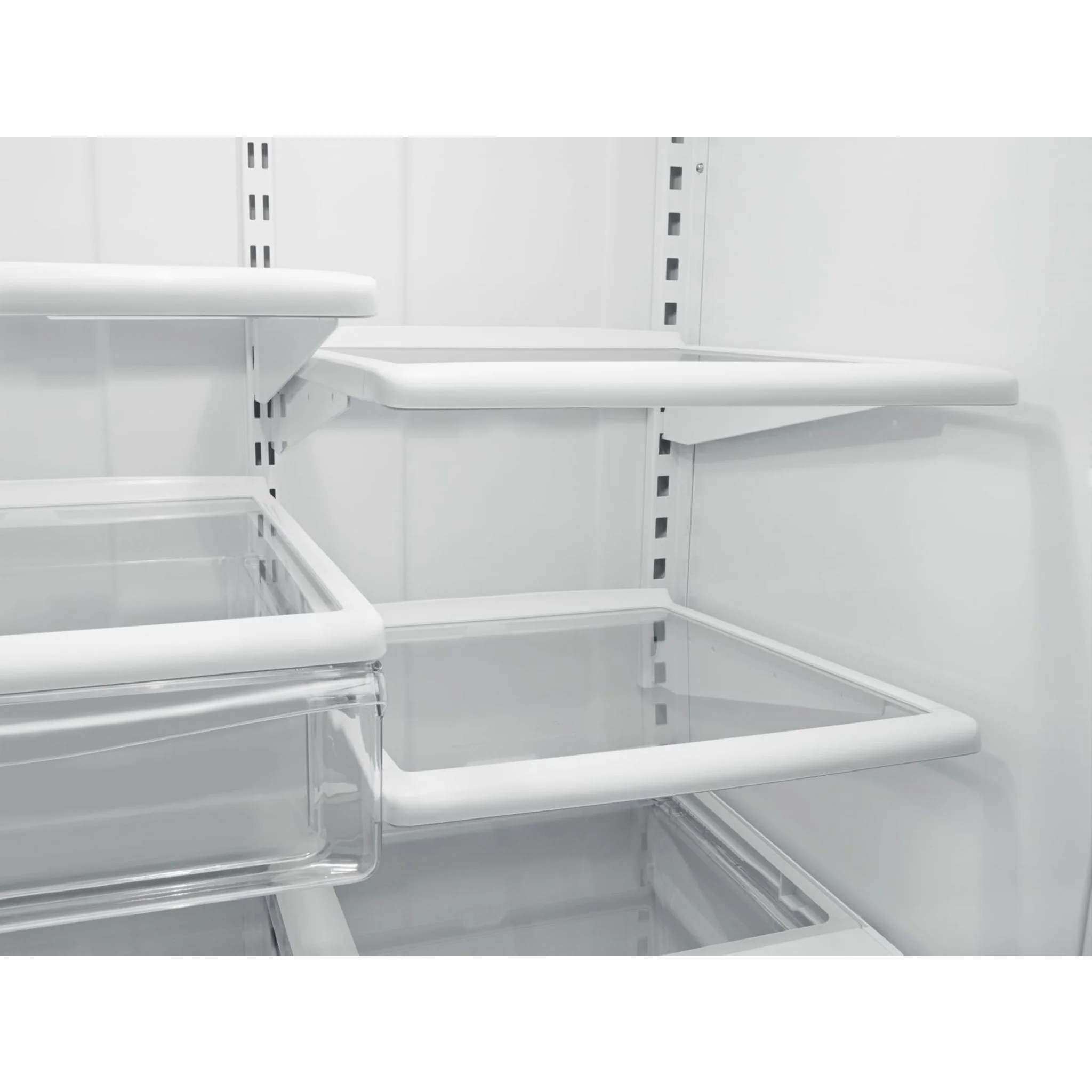 Whirlpool 22 cu. ft. Bottom-Freezer Refrigerator with Freezer Drawer -White-on-White (WRB322DMBW) - Image 55