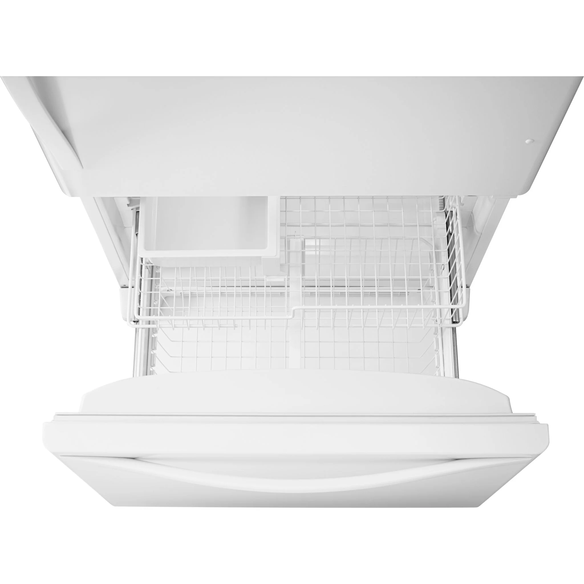 Whirlpool 22 cu. ft. Bottom-Freezer Refrigerator with Freezer Drawer -White-on-White (WRB322DMBW) - Image 6