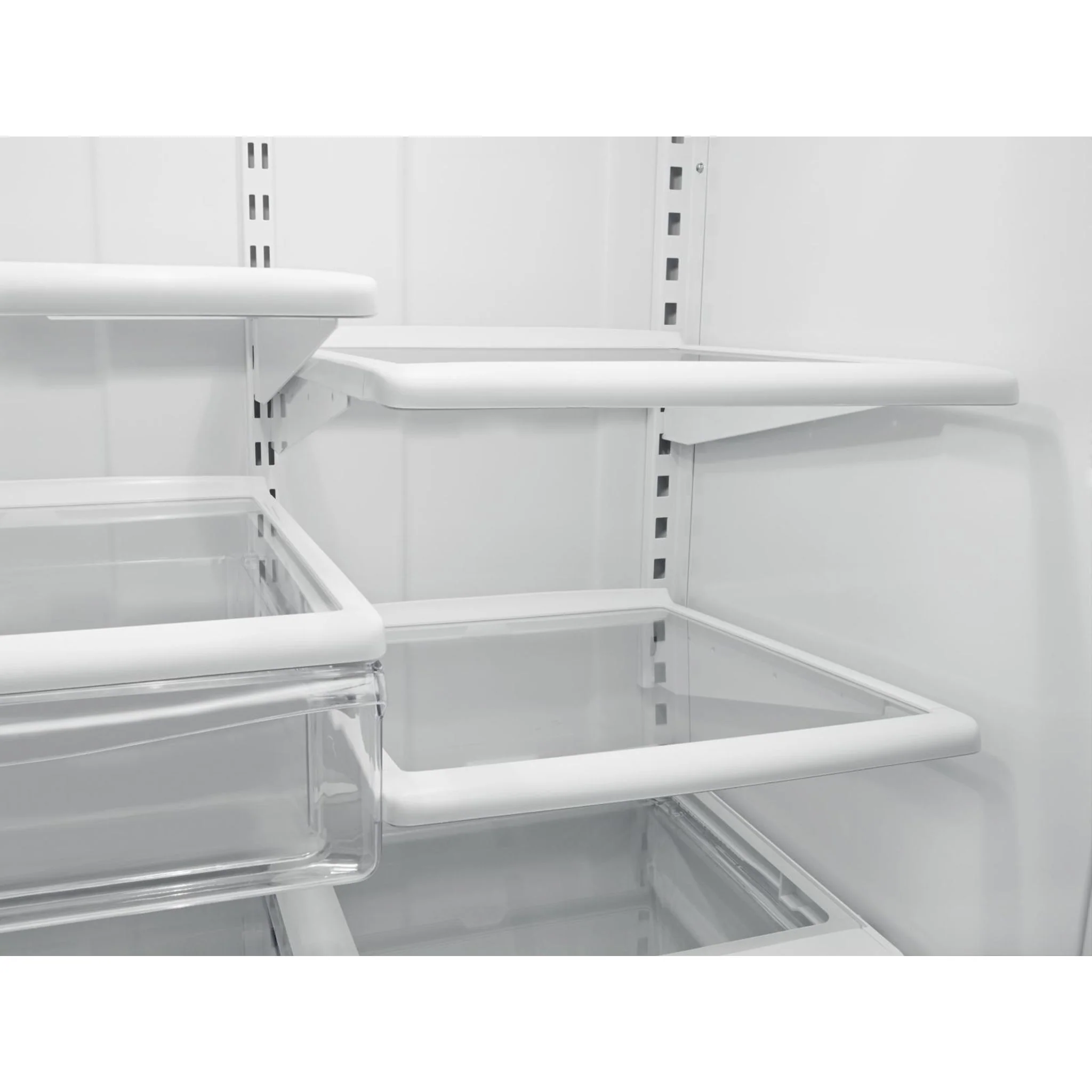 Whirlpool 22 cu. ft. Bottom-Freezer Refrigerator with Freezer Drawer -White-on-White (WRB322DMBW) - Image 72