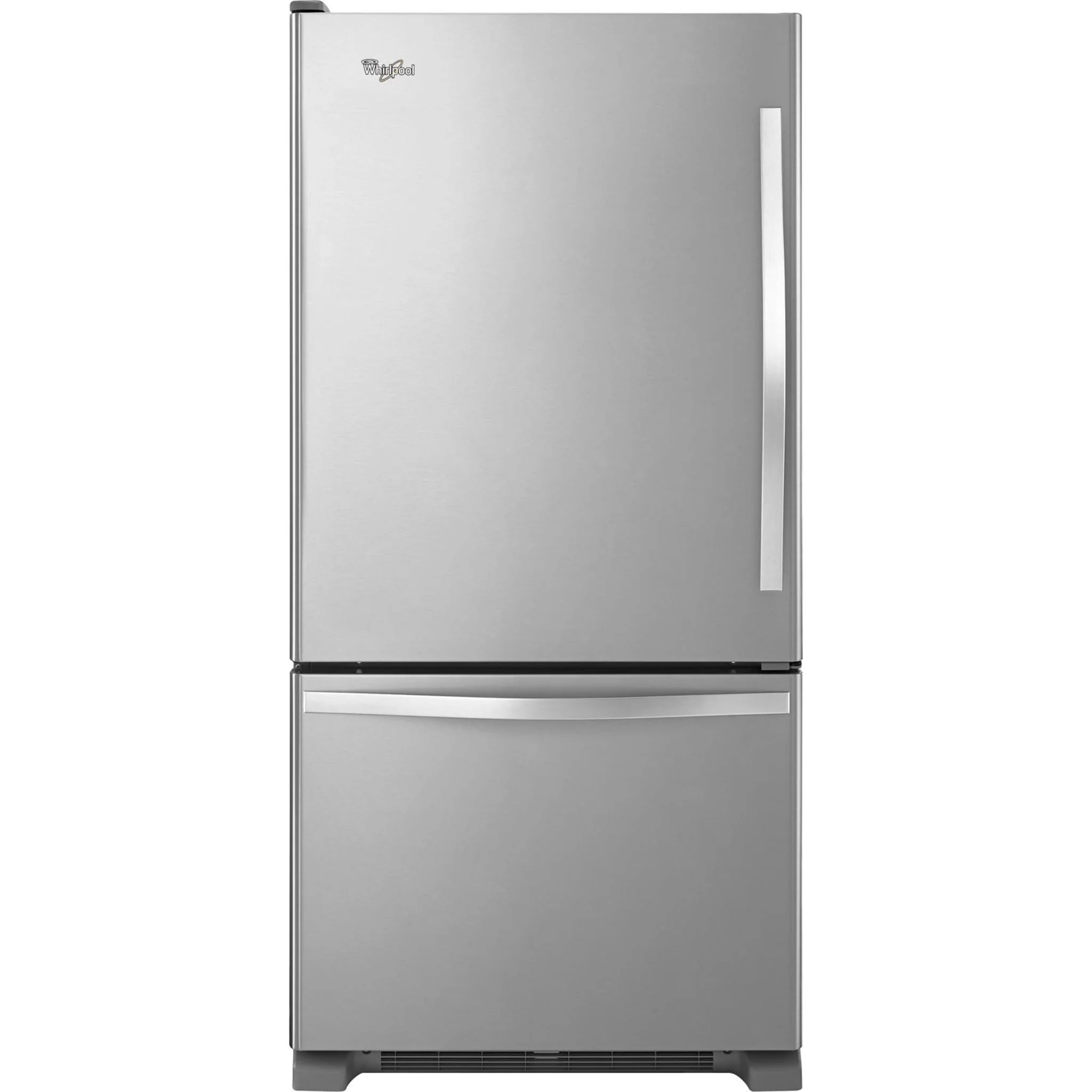Whirlpool 19 cu. ft. Bottom-Freezer Refrigerator with Freezer Drawer - Monochromatic Stainless Steel (WRB329LFBM) - Image 14