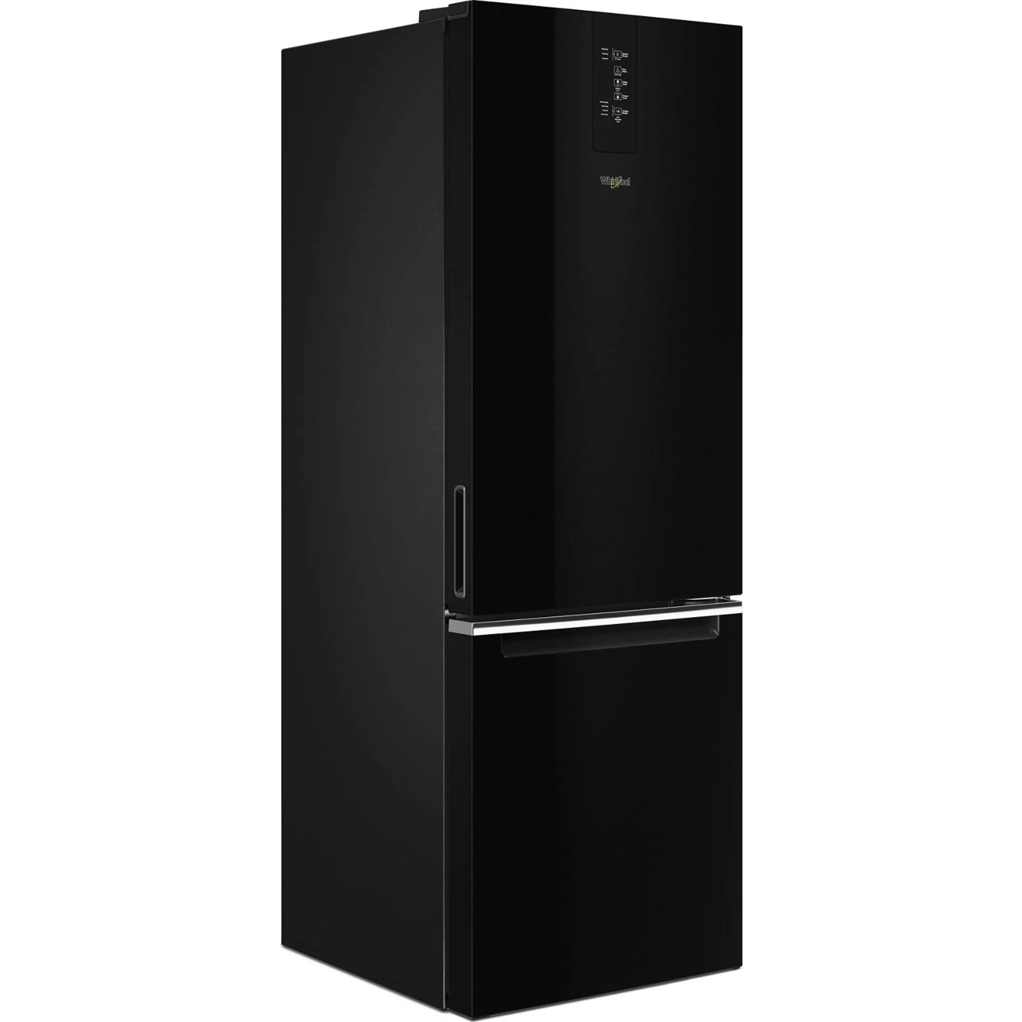 Whirlpool 24-inch Wide Garage-Ready Bottom-Freezer Refrigerator - 12.9 cu. ft. -Black (WRB533CZJB) - Image 3