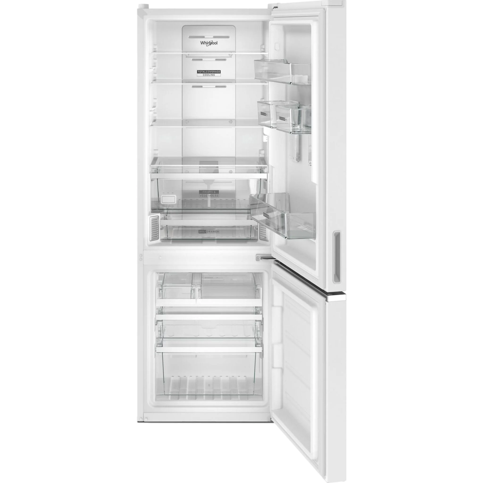 Whirlpool 24-inch Wide Garage-Ready Bottom-Freezer Refrigerator - 12.9 cu. ft. -White (WRB533CZJW) - Image 10