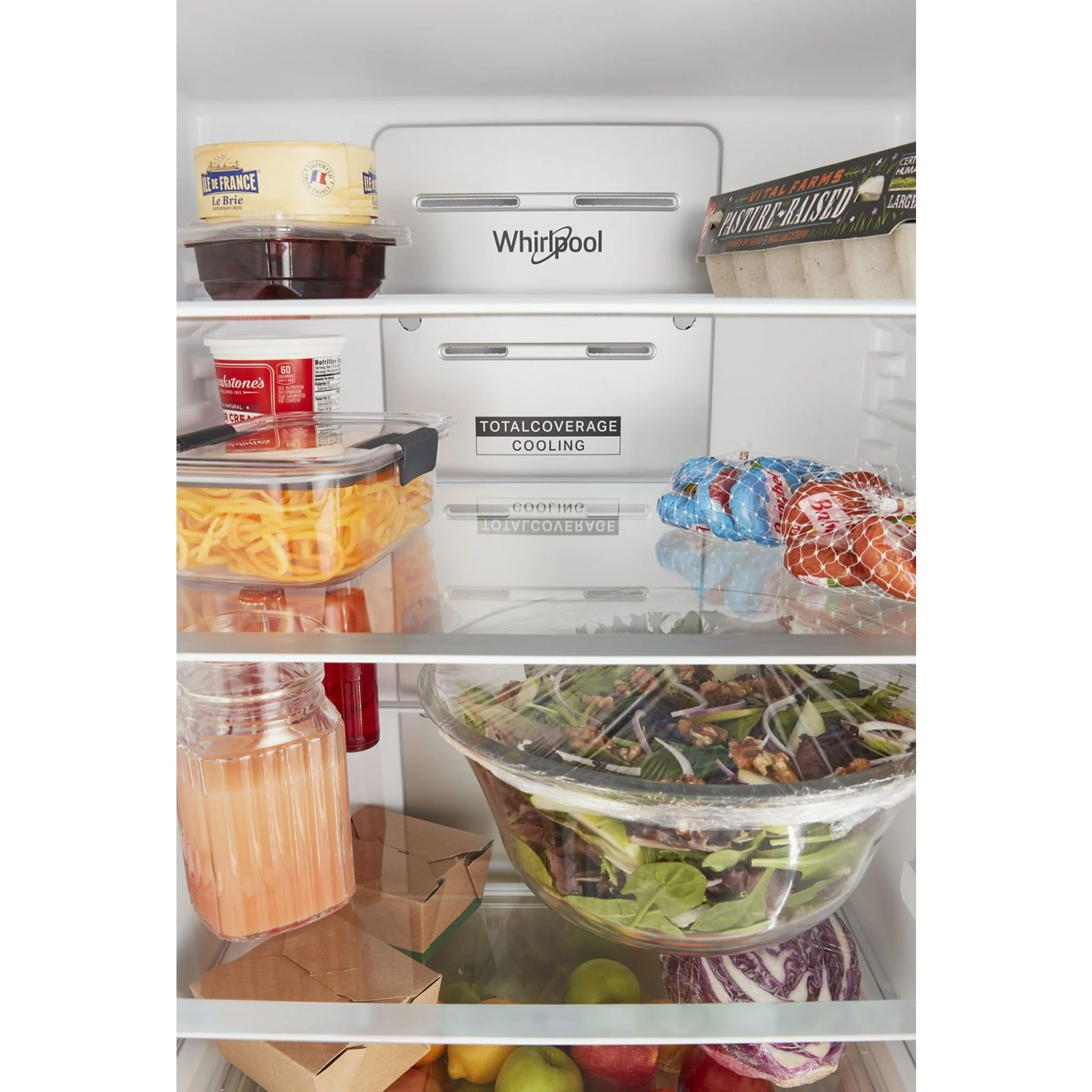 Whirlpool 24-inch Wide Garage-Ready Bottom-Freezer Refrigerator - 12.9 cu. ft. -Fingerprint Resistant Stainless (WRB533CZJZ) - Image 18
