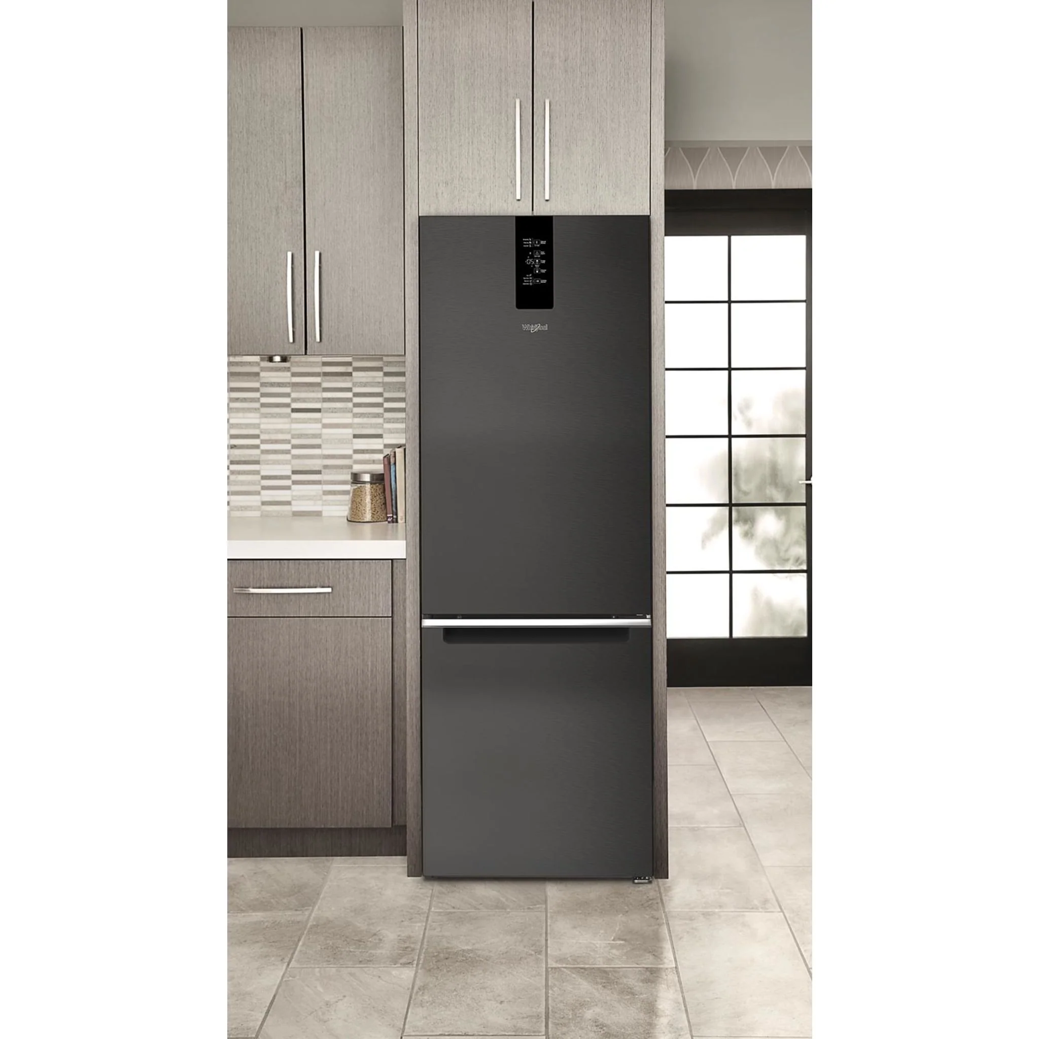 Whirlpool 24-inch Wide Bottom-Freezer Refrigerator - 12.9 cu. ft. -Black Stainless Finish (WRB543CMJV) - Image 12