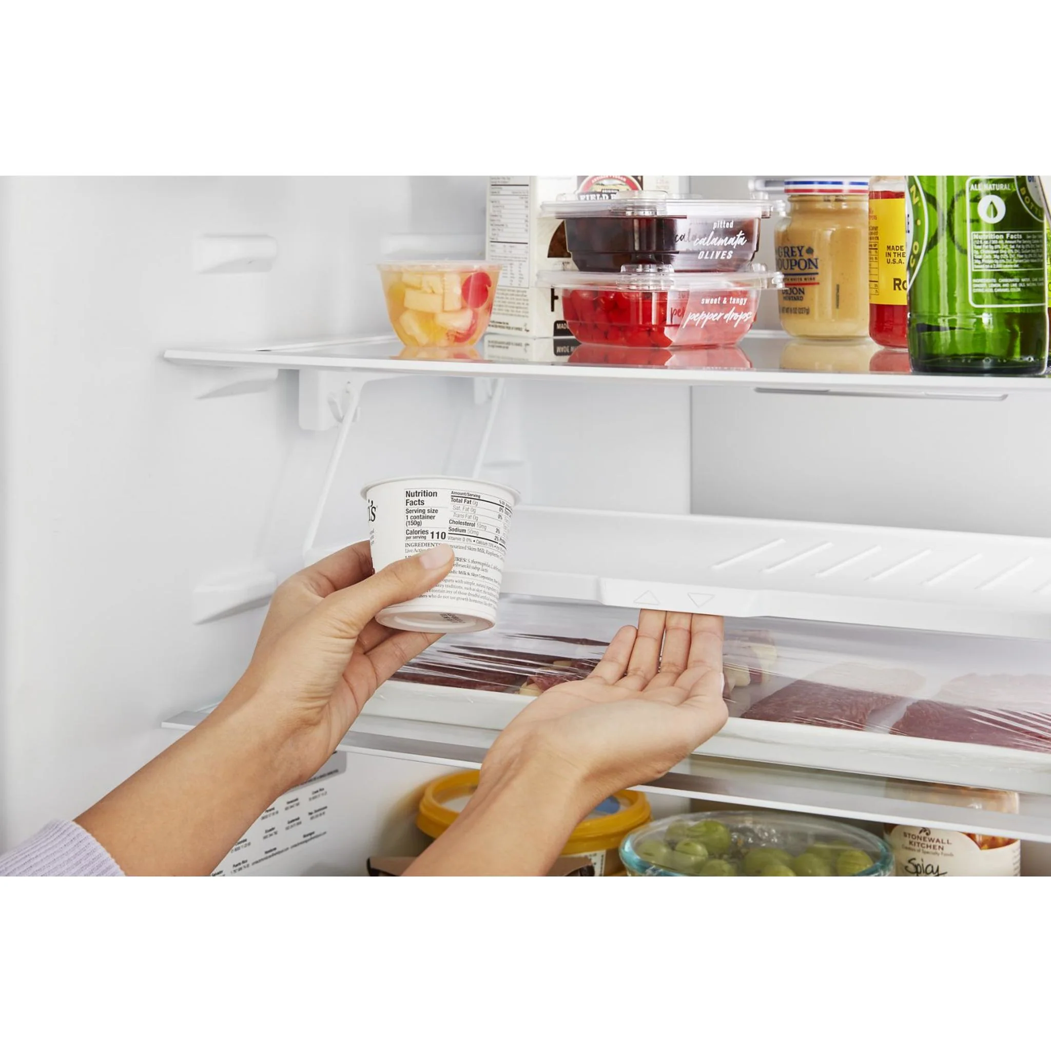 Whirlpool 24-inch Wide Bottom-Freezer Refrigerator - 12.9 cu. ft. -Fingerprint Resistant Stainless (WRB543CMJZ) - Image 14