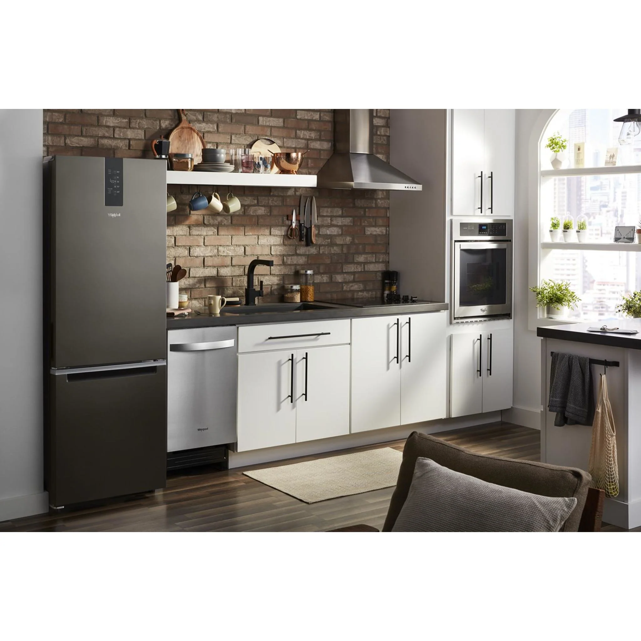 Whirlpool 24-inch Wide Bottom-Freezer Refrigerator - 12.9 cu. ft. -Fingerprint Resistant Stainless (WRB543CMJZ) - Image 16