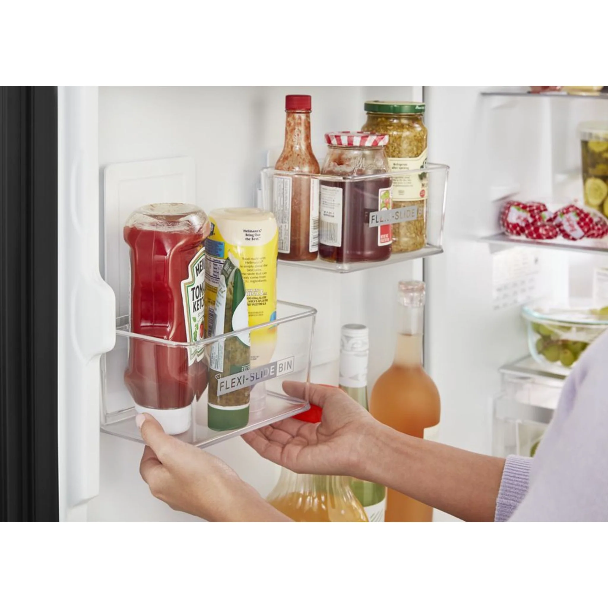Whirlpool 24-inch Wide Bottom-Freezer Refrigerator - 12.9 cu. ft. -Fingerprint Resistant Stainless (WRB543CMJZ) - Image 31