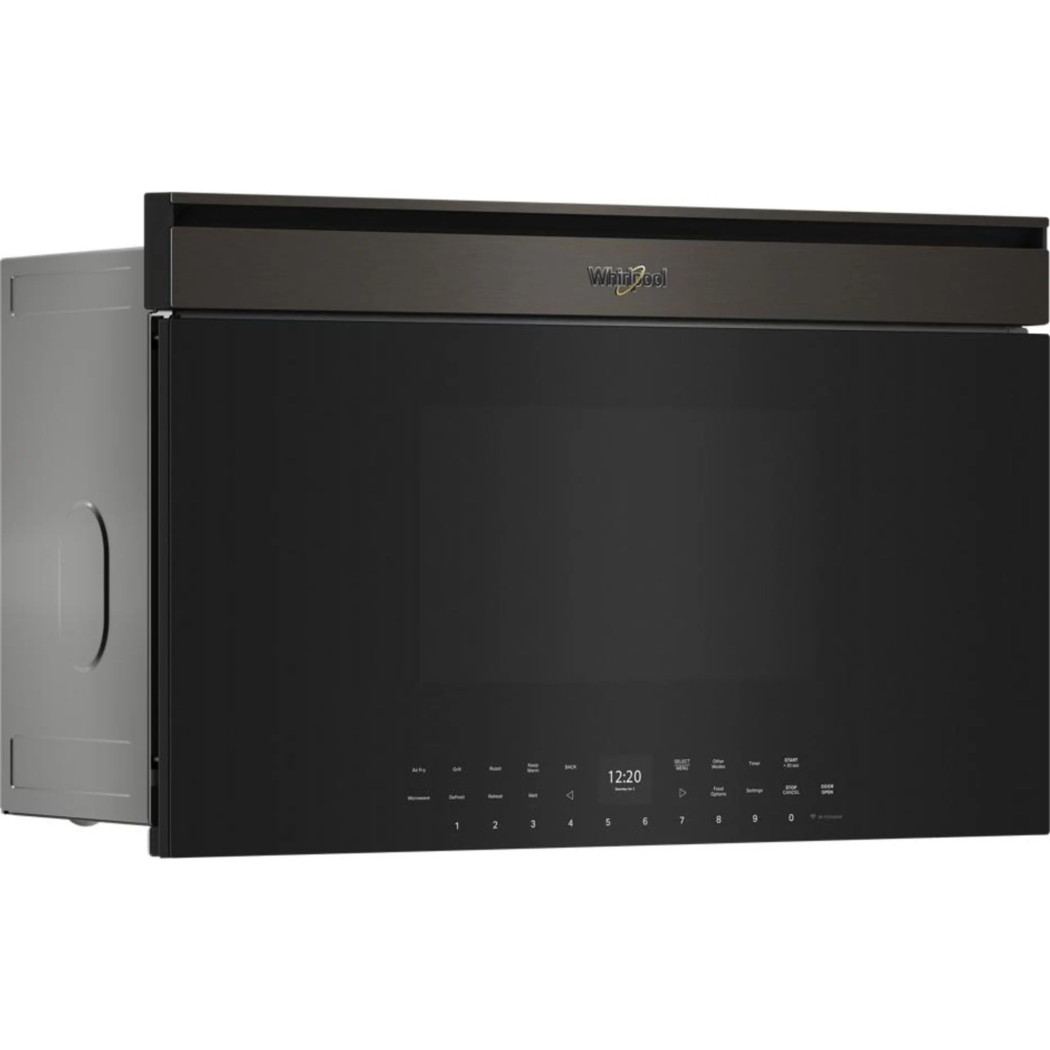 Whirlpool 1.1 cu. ft. Built-In Smart Multifunctional Microwave Oven with Air Fry - 900 watts -Black Stainless Finish (YWMBT7030SV) - Image 2
