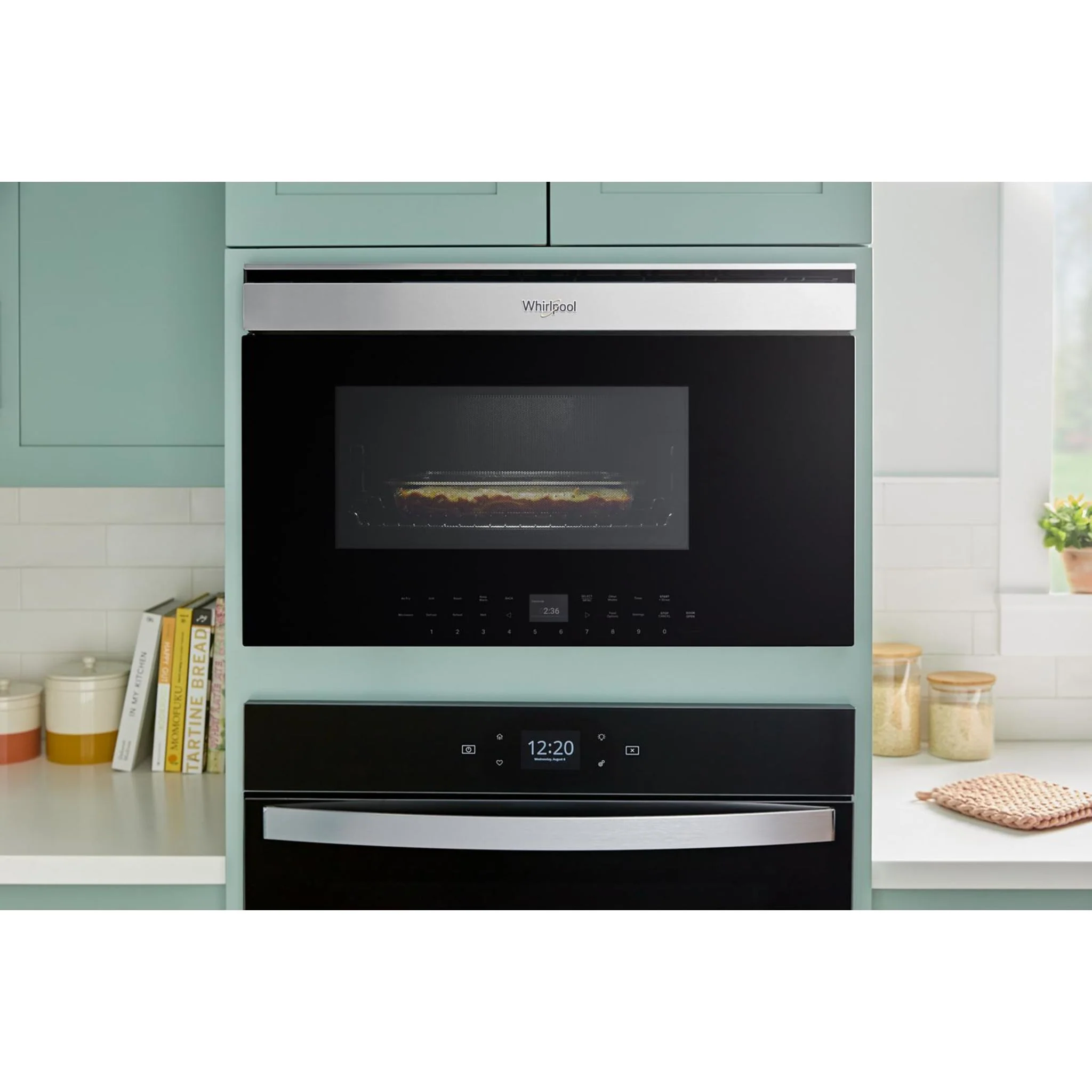 Whirlpool 1.1 cu. ft. Built-In Smart Multifunctional Microwave Oven with Air Fry - 900 watts -Fingerprint Resistant Stainless Steel (YWMBT7030SZ) - Image 14