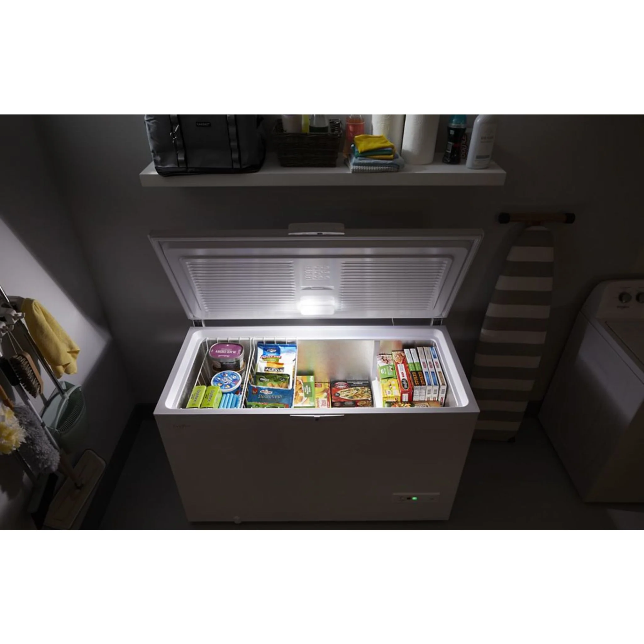 Whirlpool 16 Cu. Ft. Chest Freezer with Shelves -White (WZC5216LW) - Image 28
