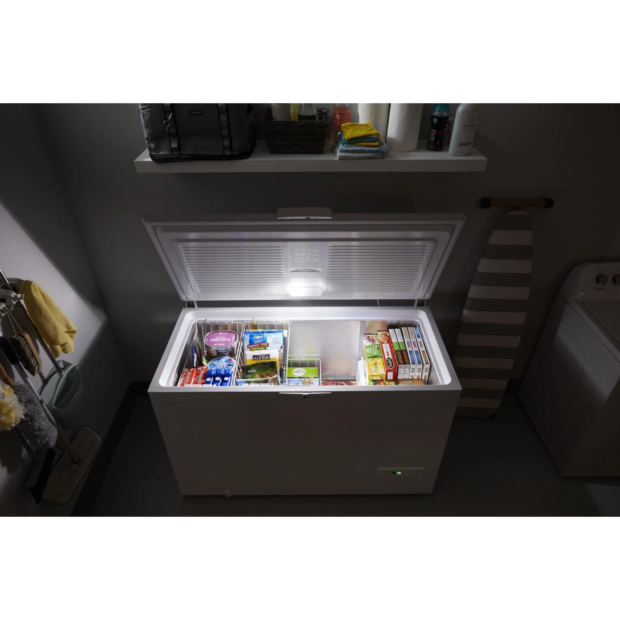 Whirlpool 16 Cu. Ft. Chest Freezer with Shelves -White (WZC5216LW) - Image 32