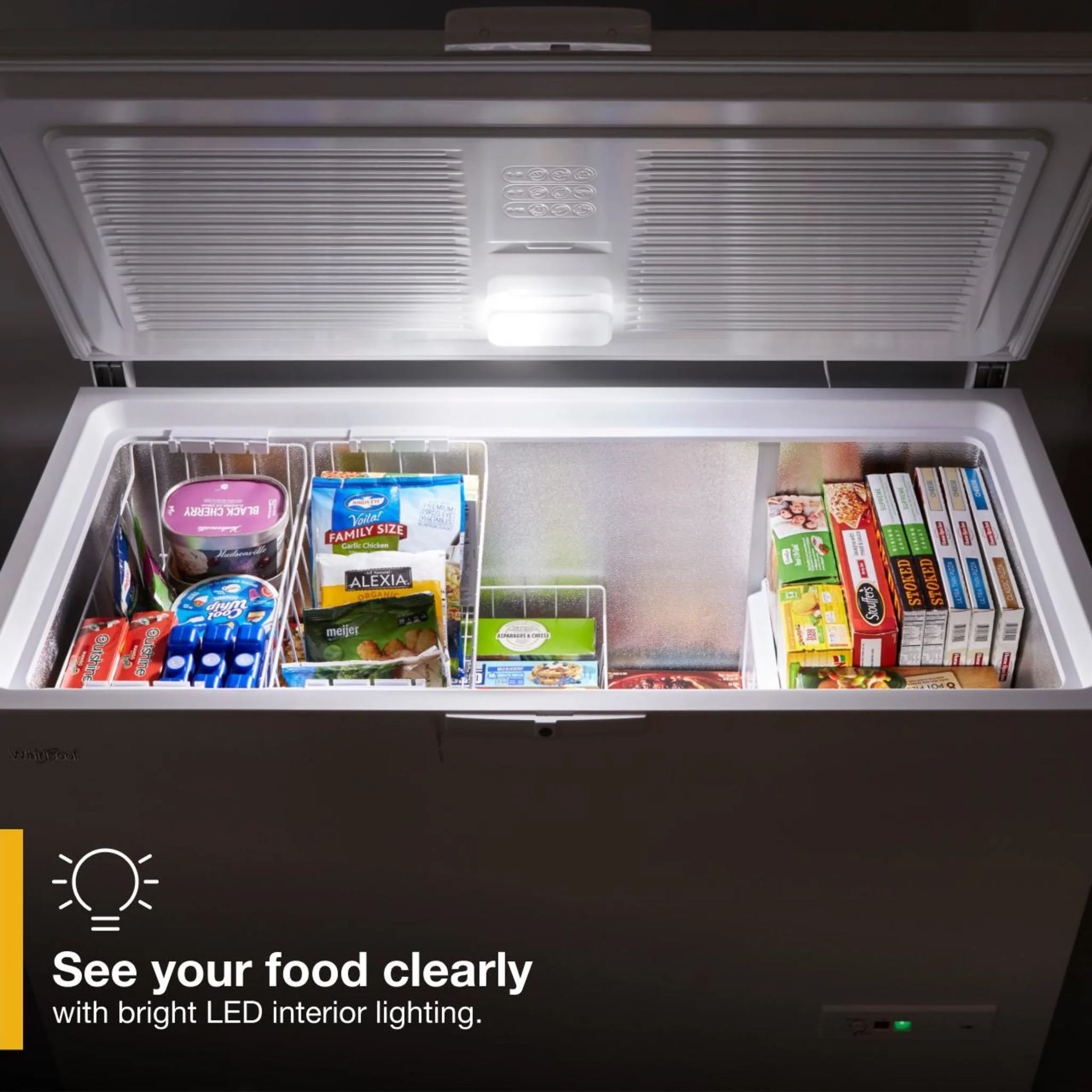 Whirlpool 16 Cu. Ft. Chest Freezer with Shelves -White (WZC5216LW) - Image 40
