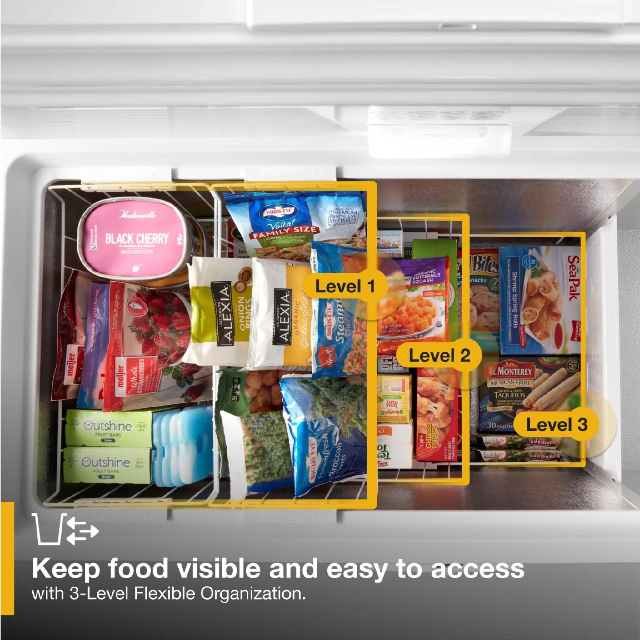 Whirlpool 16 Cu. Ft. Chest Freezer with Shelves -White (WZC5216LW) - Image 44