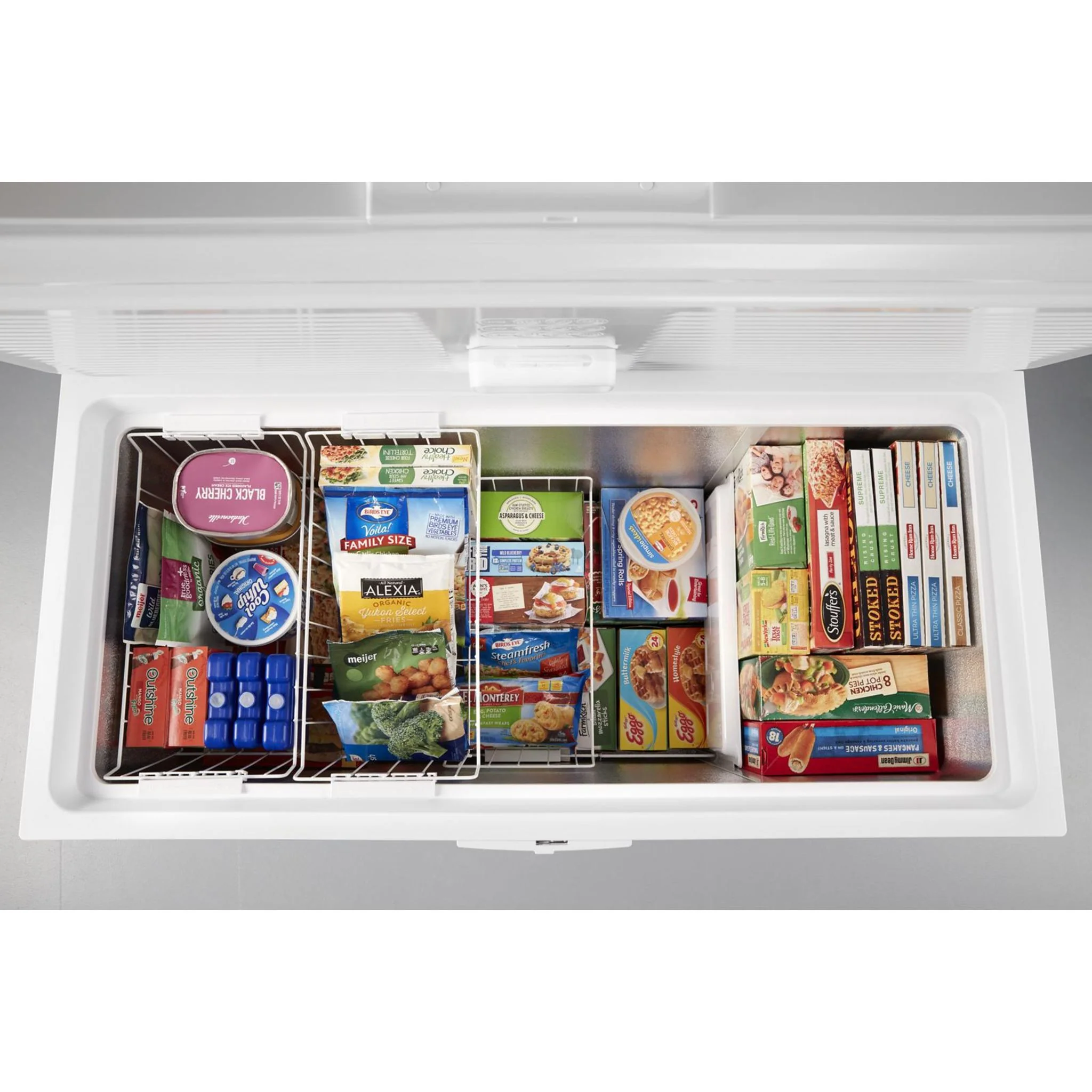 Whirlpool 16 Cu. Ft. Chest Freezer with Shelves -White (WZC5216LW) - Image 48
