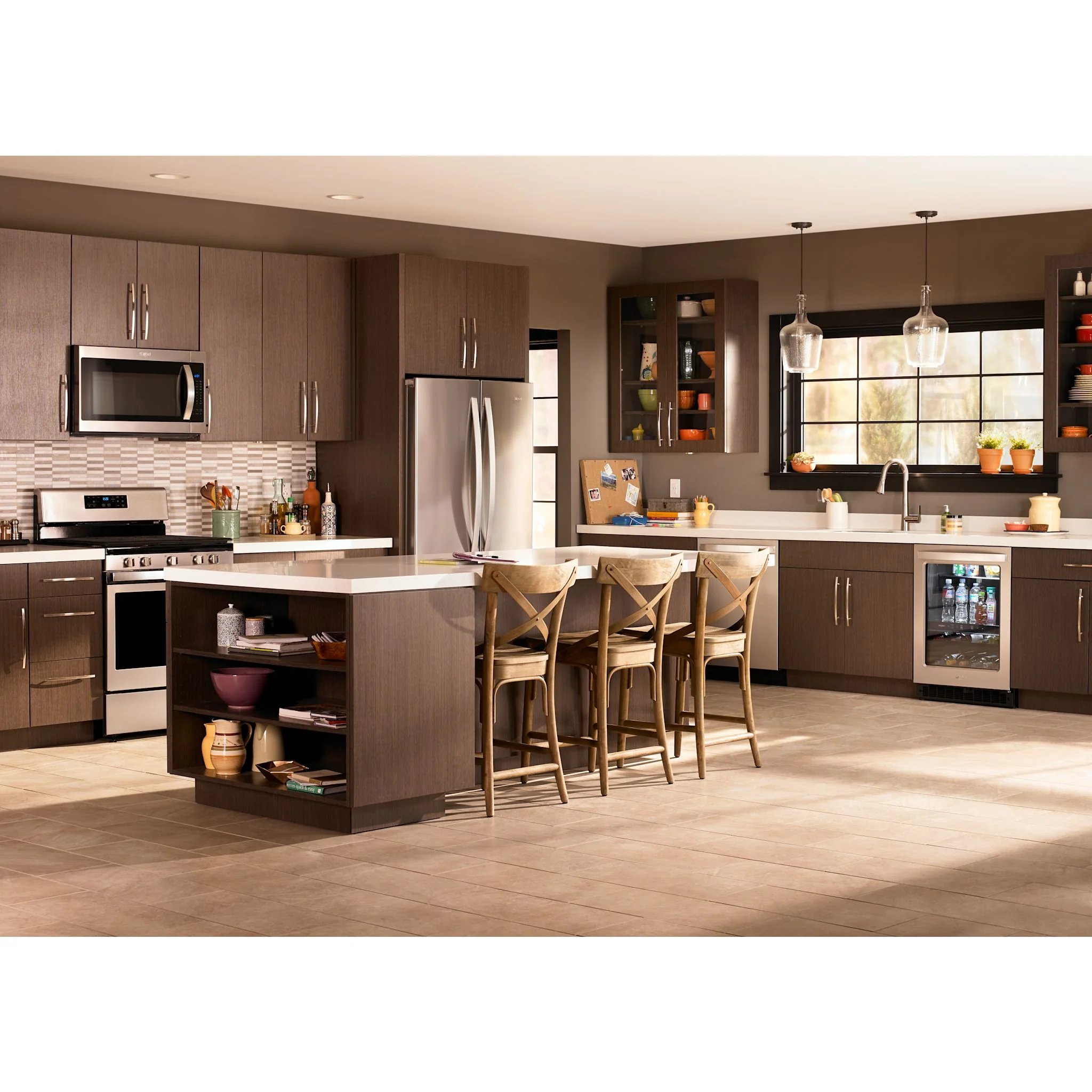 Whirlpool 24-inch Wide Undercounter Beverage Center - 5.2 cu. ft. -Stainless Steel (WUB50X24HZ) - Image 8