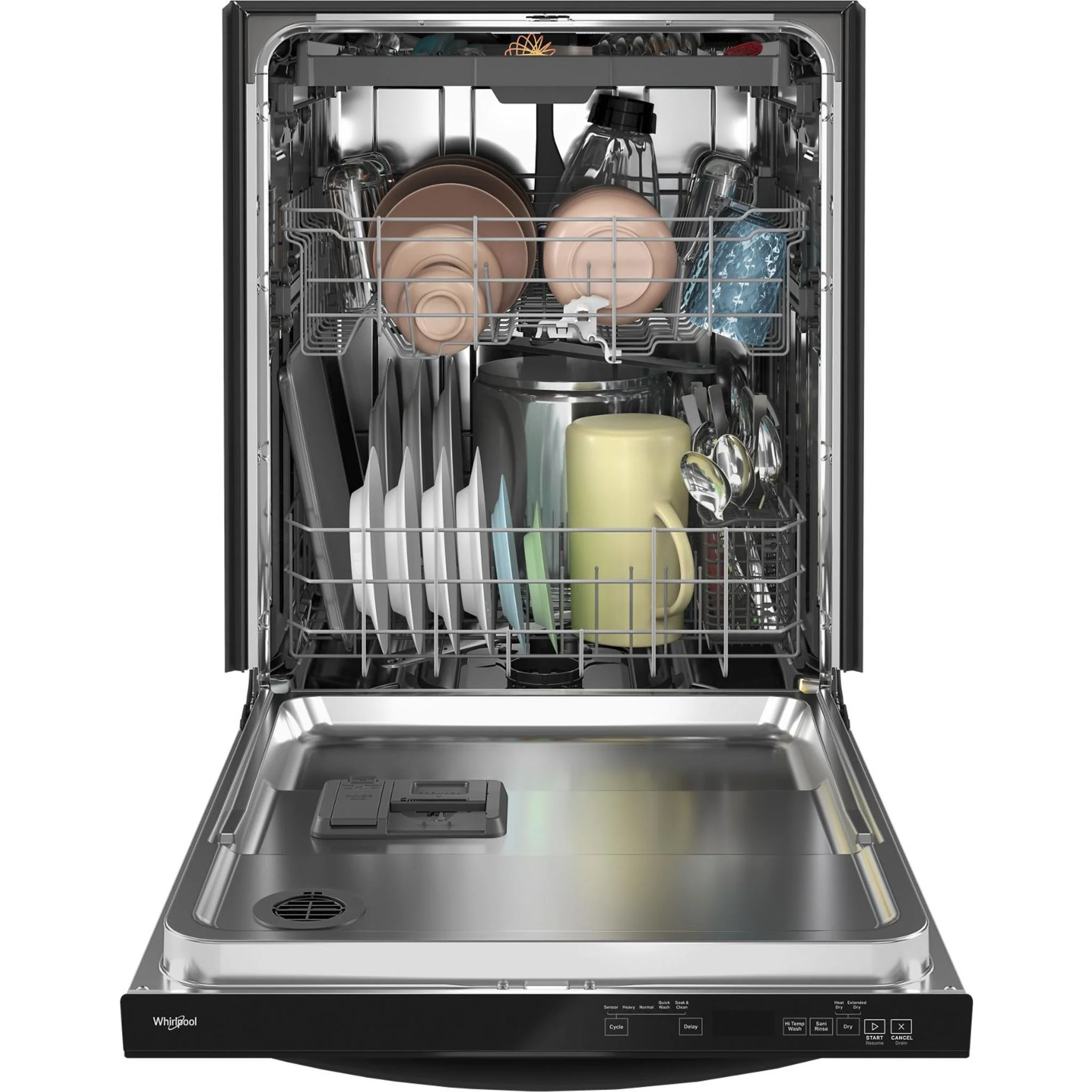 Whirlpool Large Capacity Dishwasher with 3rd Rack -Black (WDT750SAKB) - Image 26