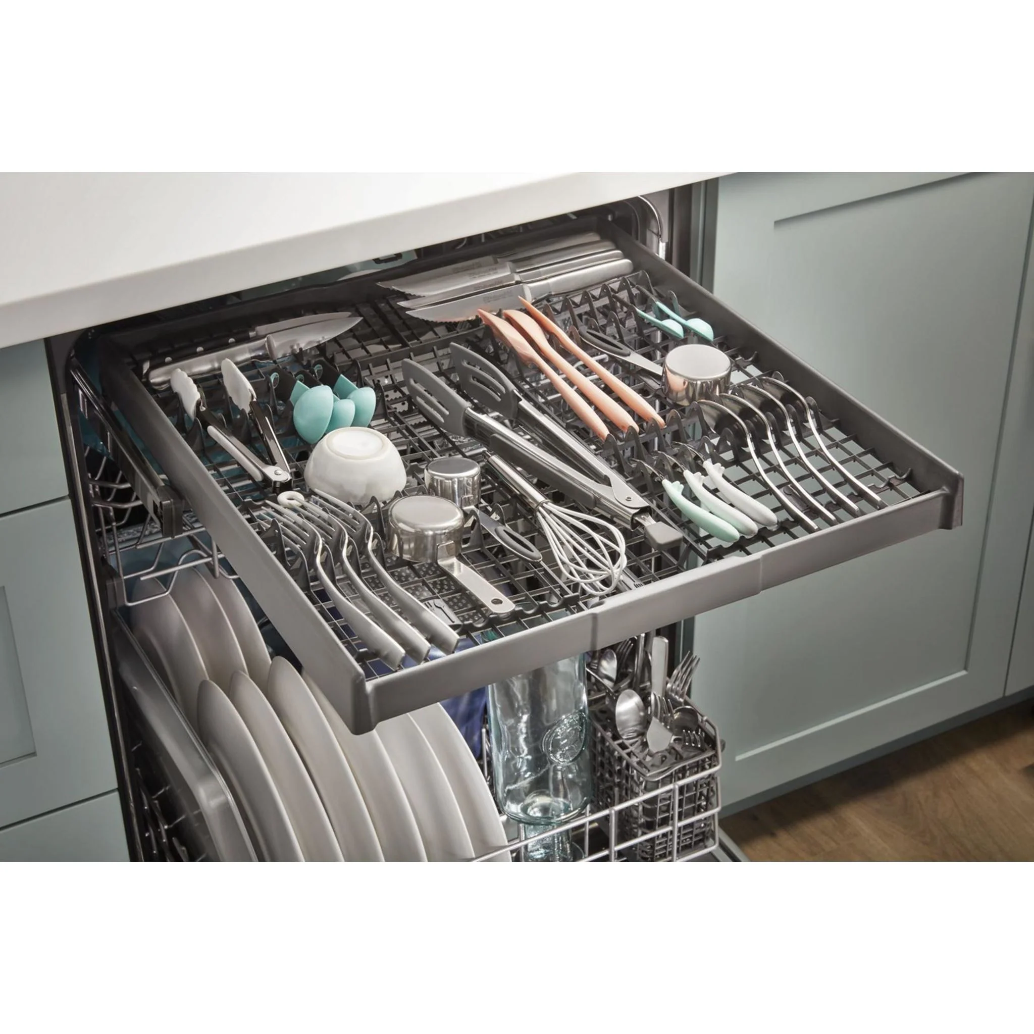 Whirlpool Large Capacity Dishwasher with 3rd Rack -Black (WDT750SAKB) - Image 39