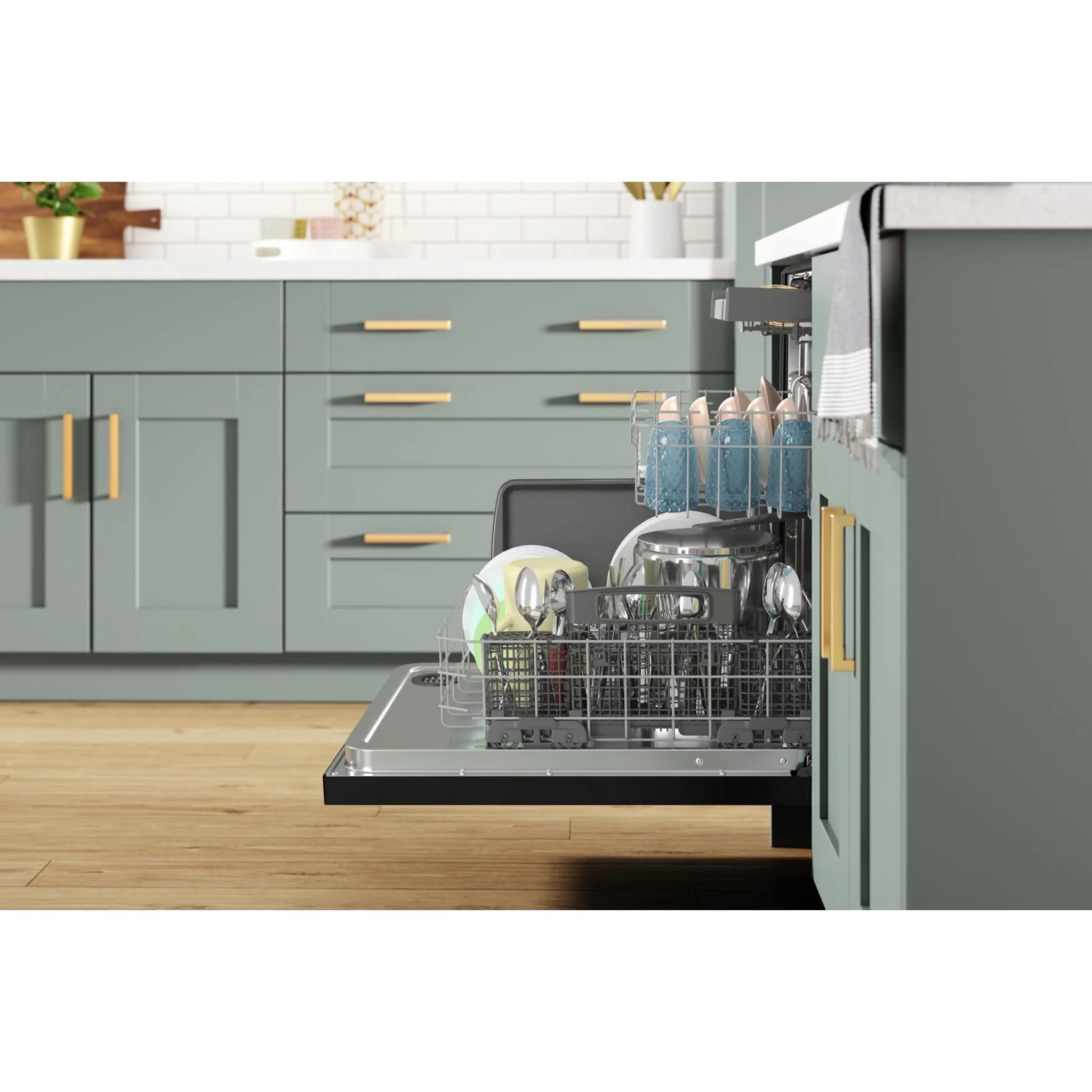 Whirlpool Large Capacity Dishwasher with 3rd Rack -Black (WDT750SAKB) - Image 8