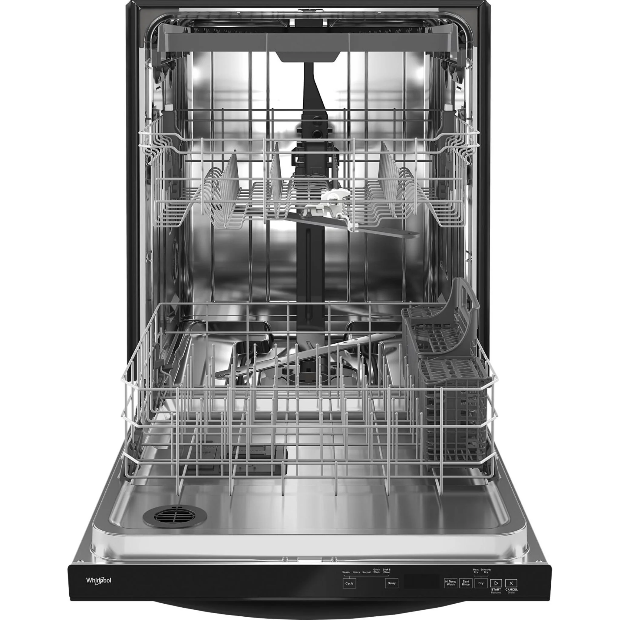 Whirlpool Large Capacity Dishwasher with 3rd Rack -Black (WDT750SAKB) - Image 9