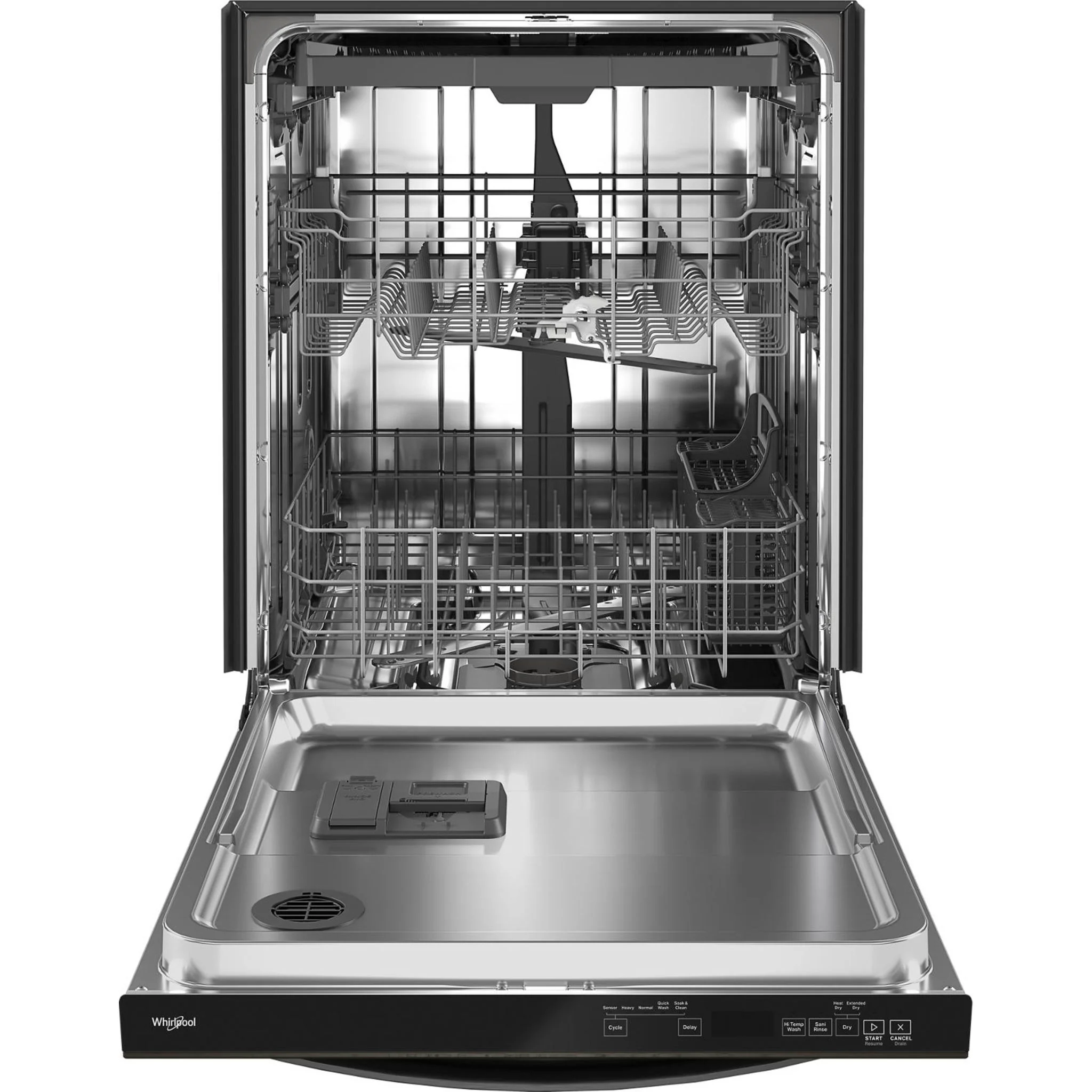 Whirlpool Large Capacity Dishwasher with 3rd Rack -Print Resist Blk Stnlss (WDT750SAKV) - Image 2