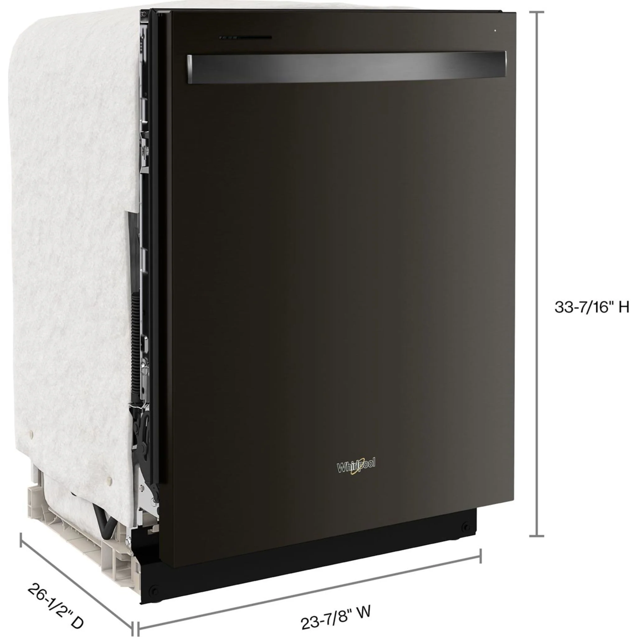 Whirlpool Large Capacity Dishwasher with 3rd Rack -Print Resist Blk Stnlss (WDT750SAKV) - Image 30