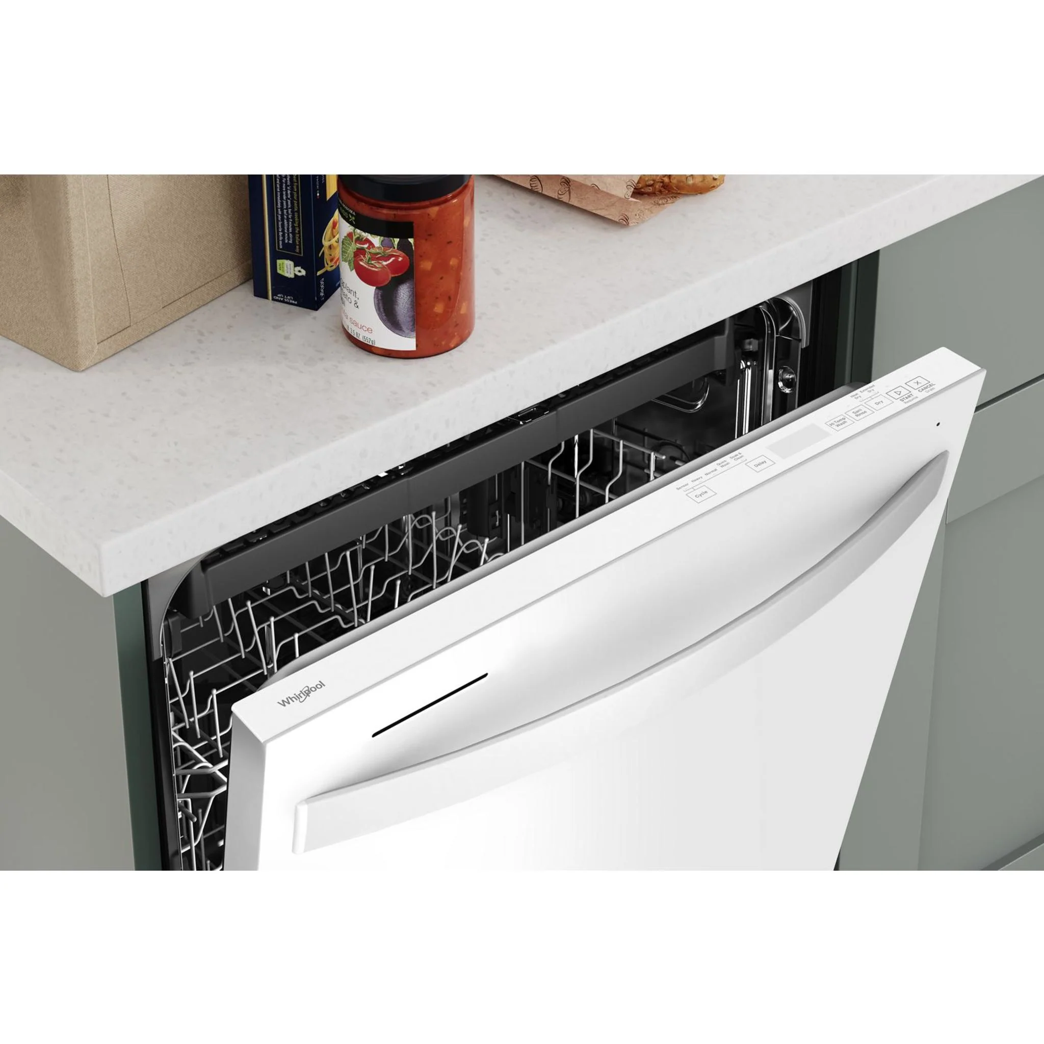 Whirlpool 24-Inch Dishwasher with AI Intelligent Wash - 47 dBA -White (WDT750SAKW) - Image 12