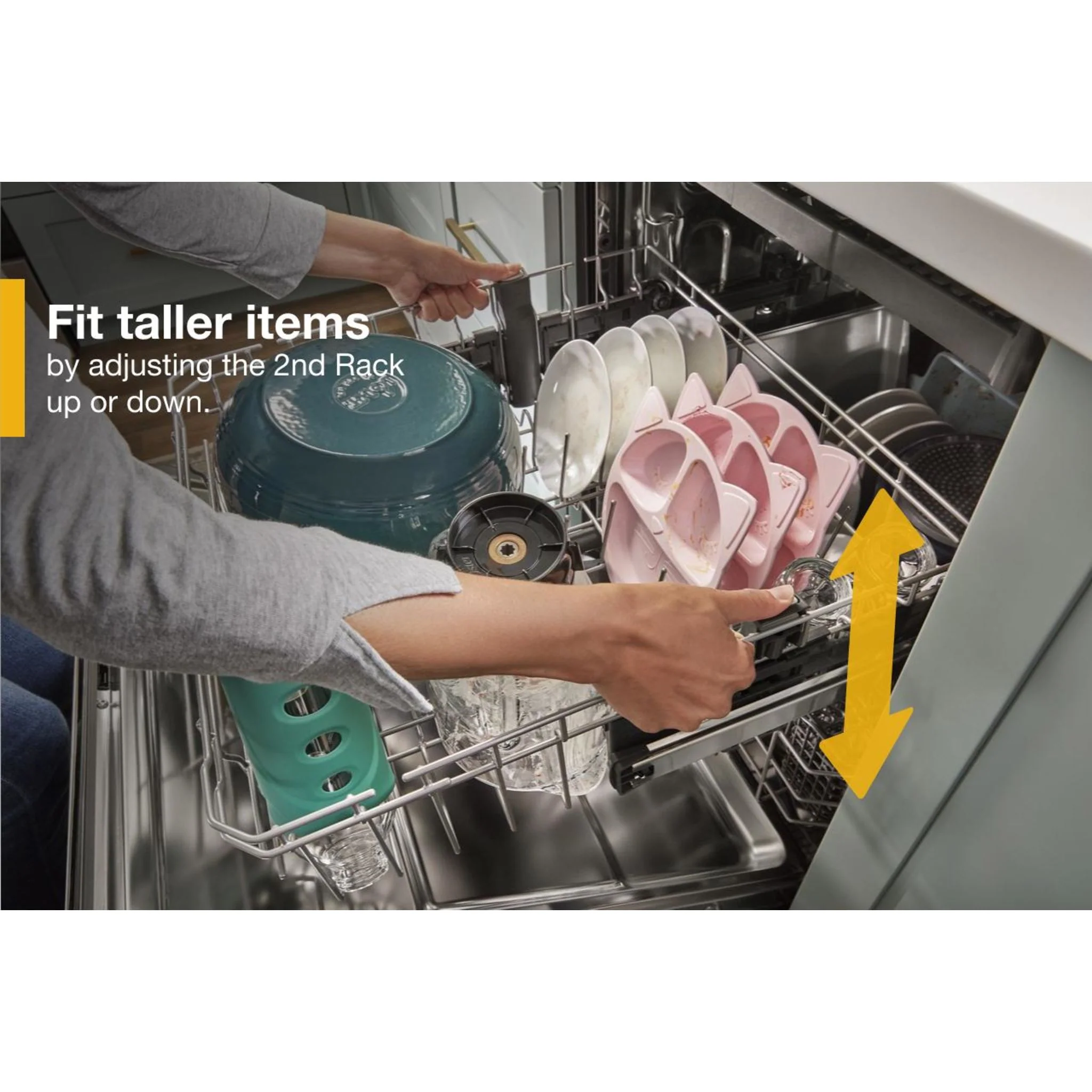 Whirlpool 24-Inch Dishwasher with AI Intelligent Wash - 47 dBA -White (WDT750SAKW) - Image 32