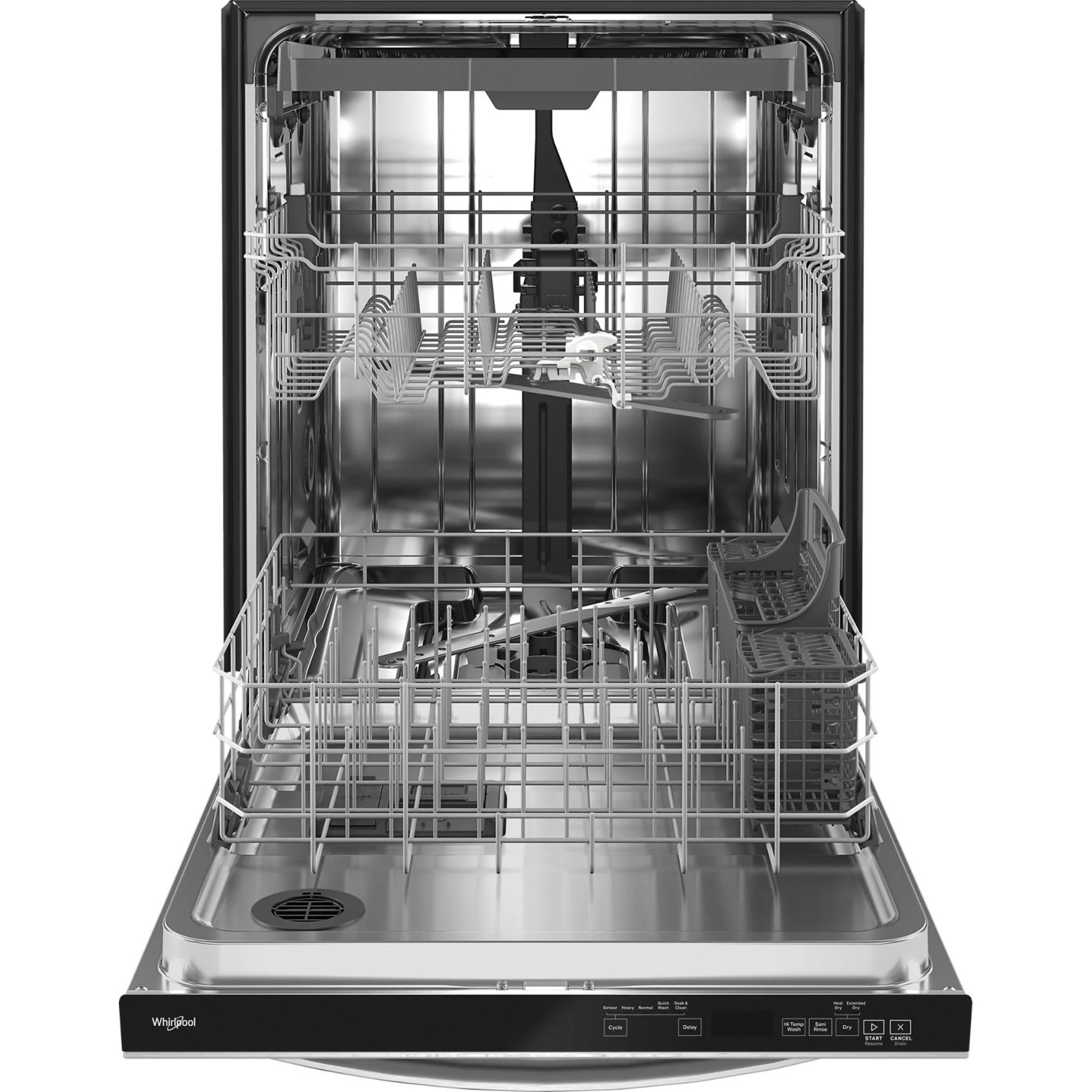 Whirlpool 24-Inch Stainless Steel Dishwasher with AI Intelligent Wash System - 47 dBA -Stainless Steel (WDT750SAKZ) - Image 10