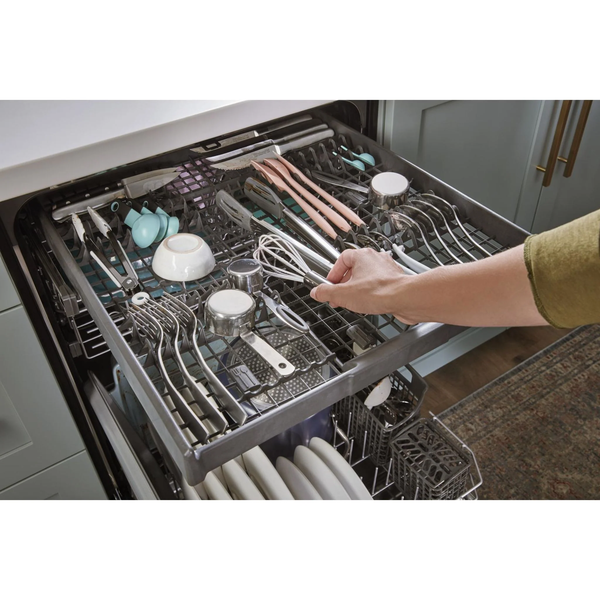 Whirlpool 24-Inch Stainless Steel Dishwasher with AI Intelligent Wash System - 47 dBA -Stainless Steel (WDT750SAKZ) - Image 12