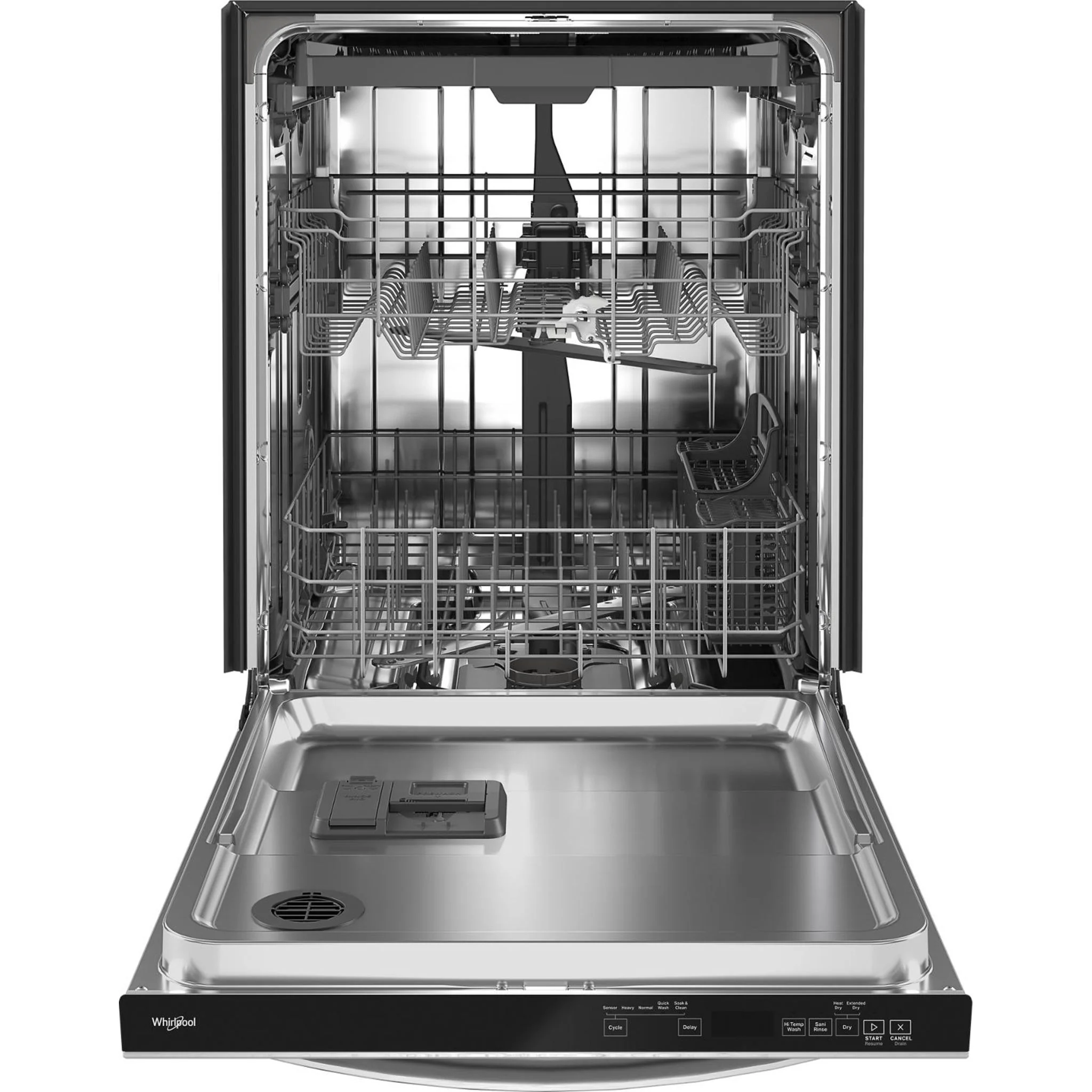 Whirlpool 24-Inch Stainless Steel Dishwasher with AI Intelligent Wash System - 47 dBA -Stainless Steel (WDT750SAKZ) - Image 2
