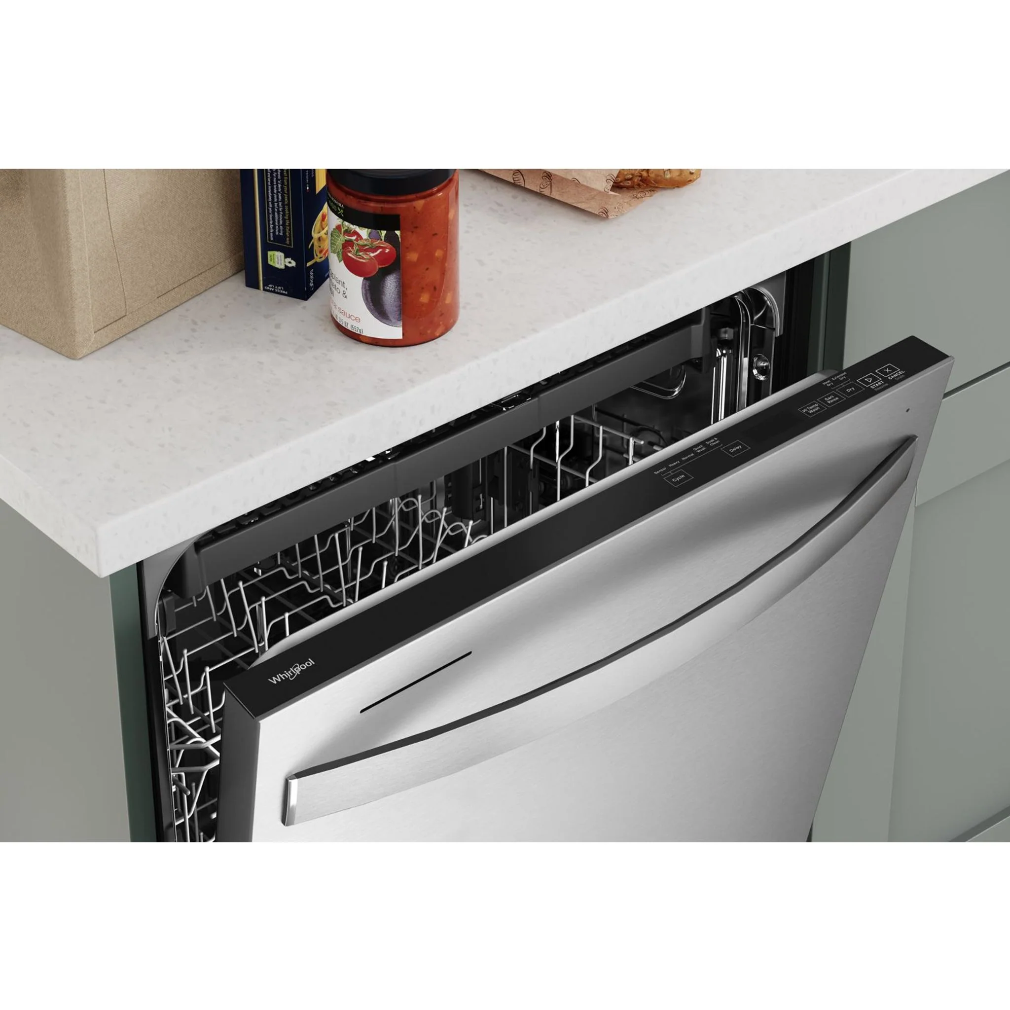 Whirlpool 24-Inch Stainless Steel Dishwasher with AI Intelligent Wash System - 47 dBA -Stainless Steel (WDT750SAKZ) - Image 34