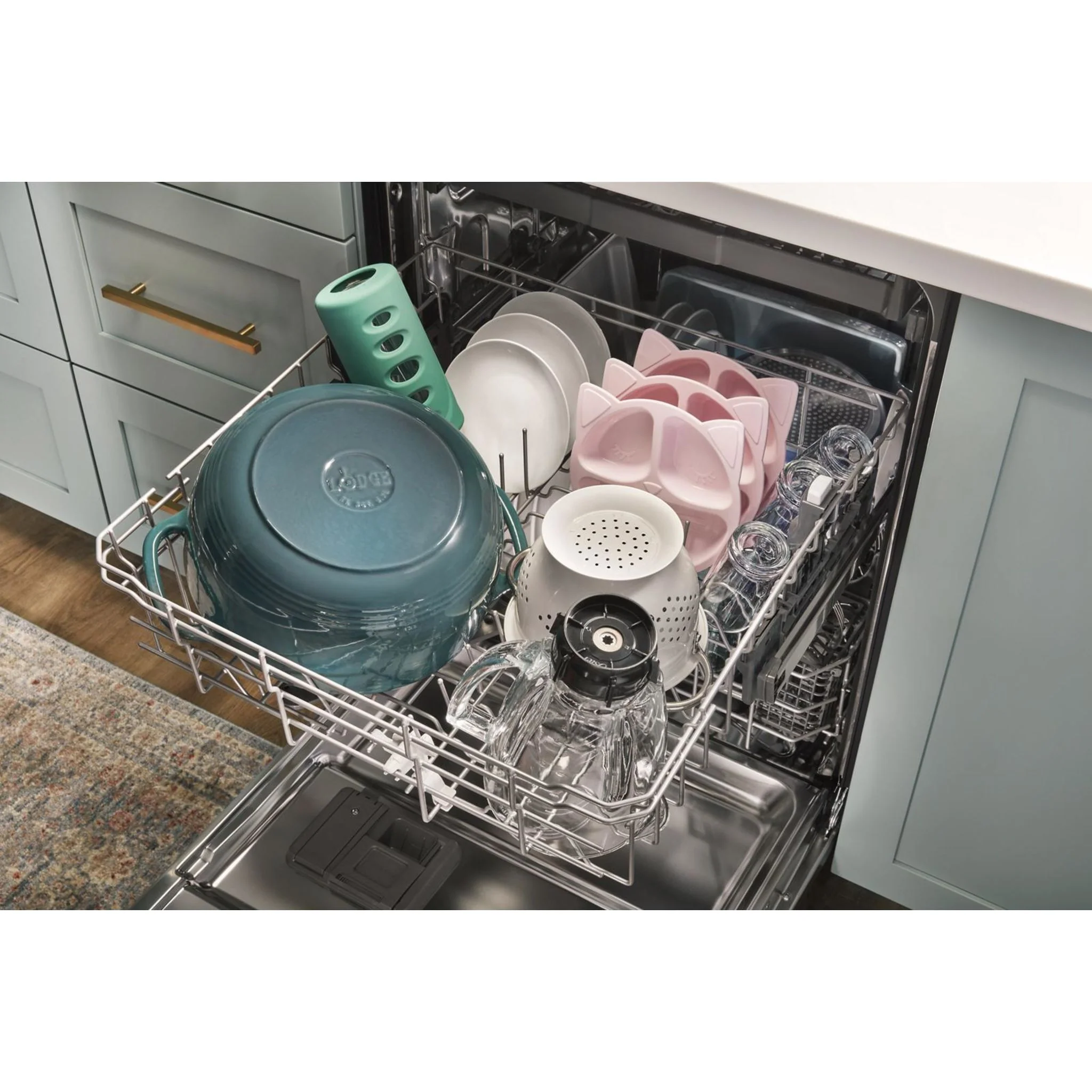 Whirlpool 24-Inch Stainless Steel Dishwasher with AI Intelligent Wash - 47 dBA -Black Stainless (WDTA50SAKV) - Image 35