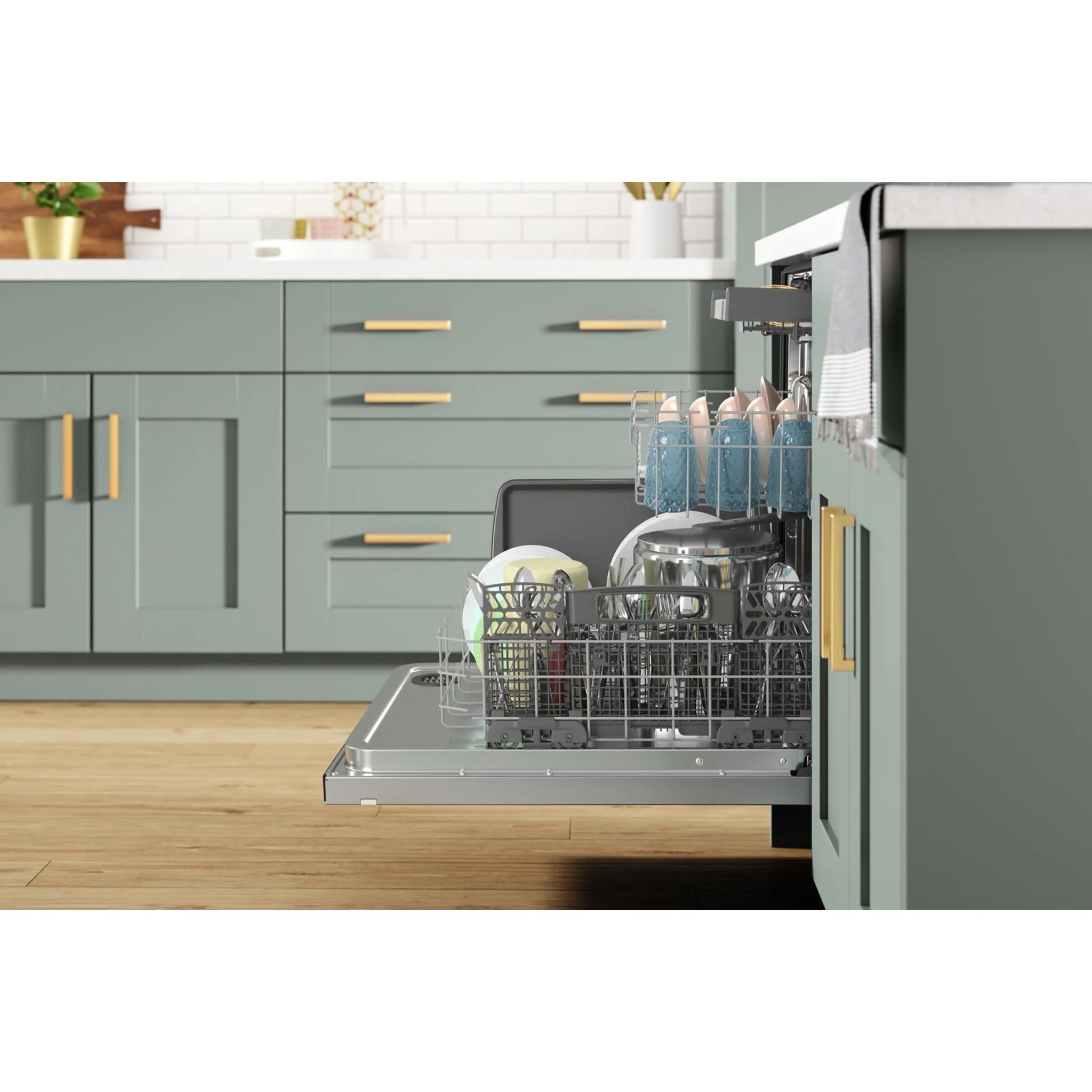 Whirlpool 24-Inch Stainless Steel Dishwasher with AI Intelligent Wash - 47 dBA -Stainless Steel (WDTA50SAKZ) - Image 12