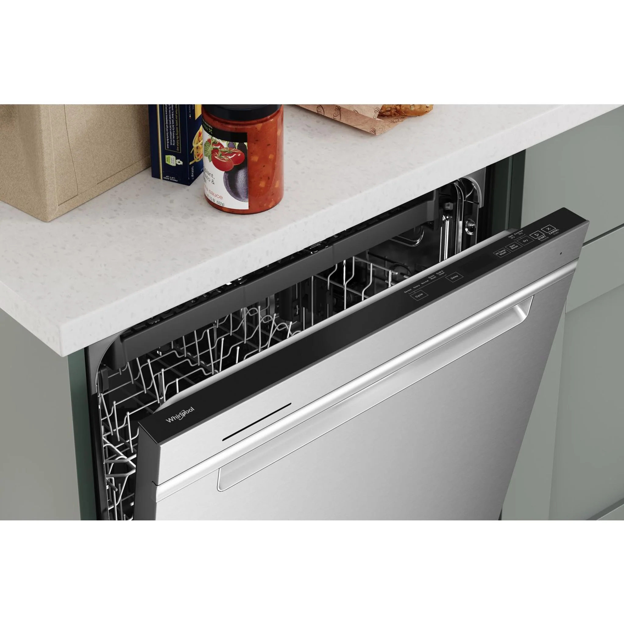 Whirlpool 24-Inch Stainless Steel Dishwasher with AI Intelligent Wash - 47 dBA -Stainless Steel (WDTA50SAKZ) - Image 26