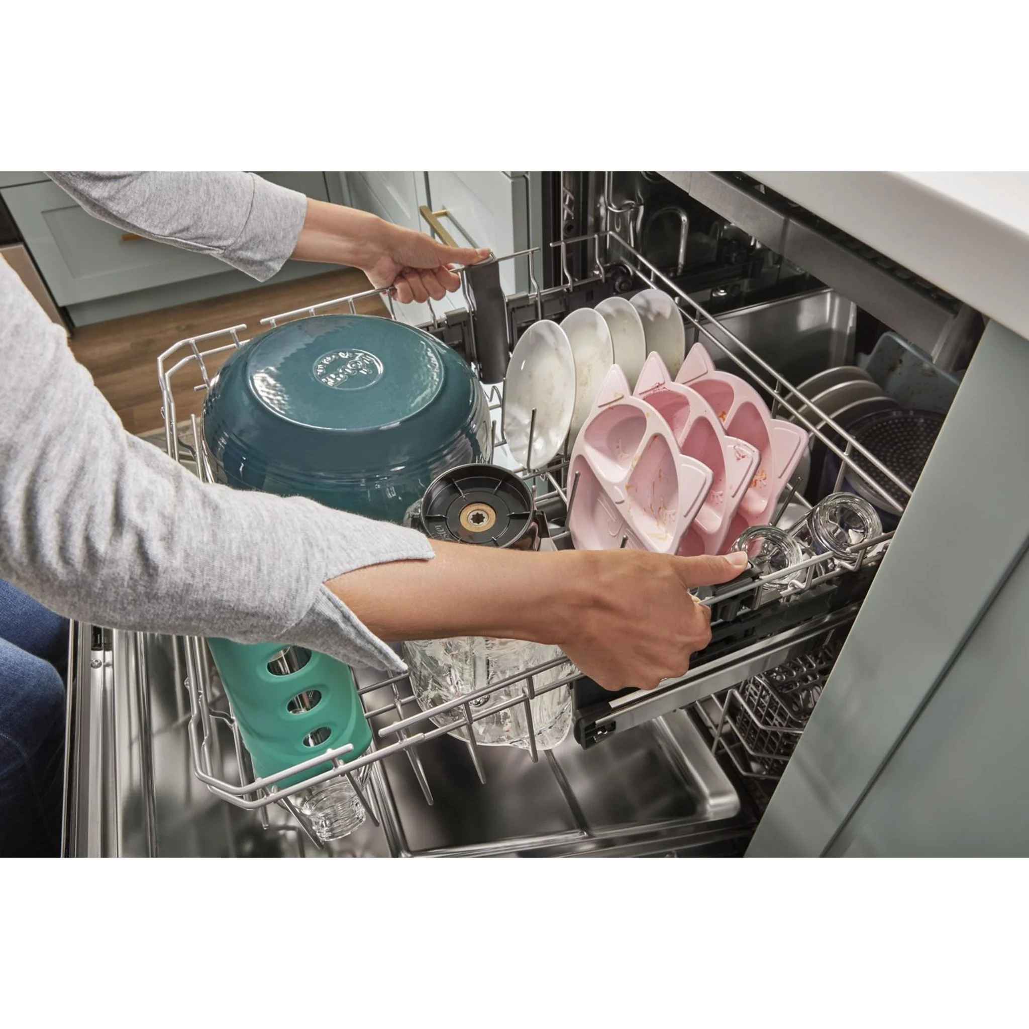 Whirlpool 24-Inch Stainless Steel Dishwasher with AI Intelligent Wash - 47 dBA -Stainless Steel (WDTA50SAKZ) - Image 31