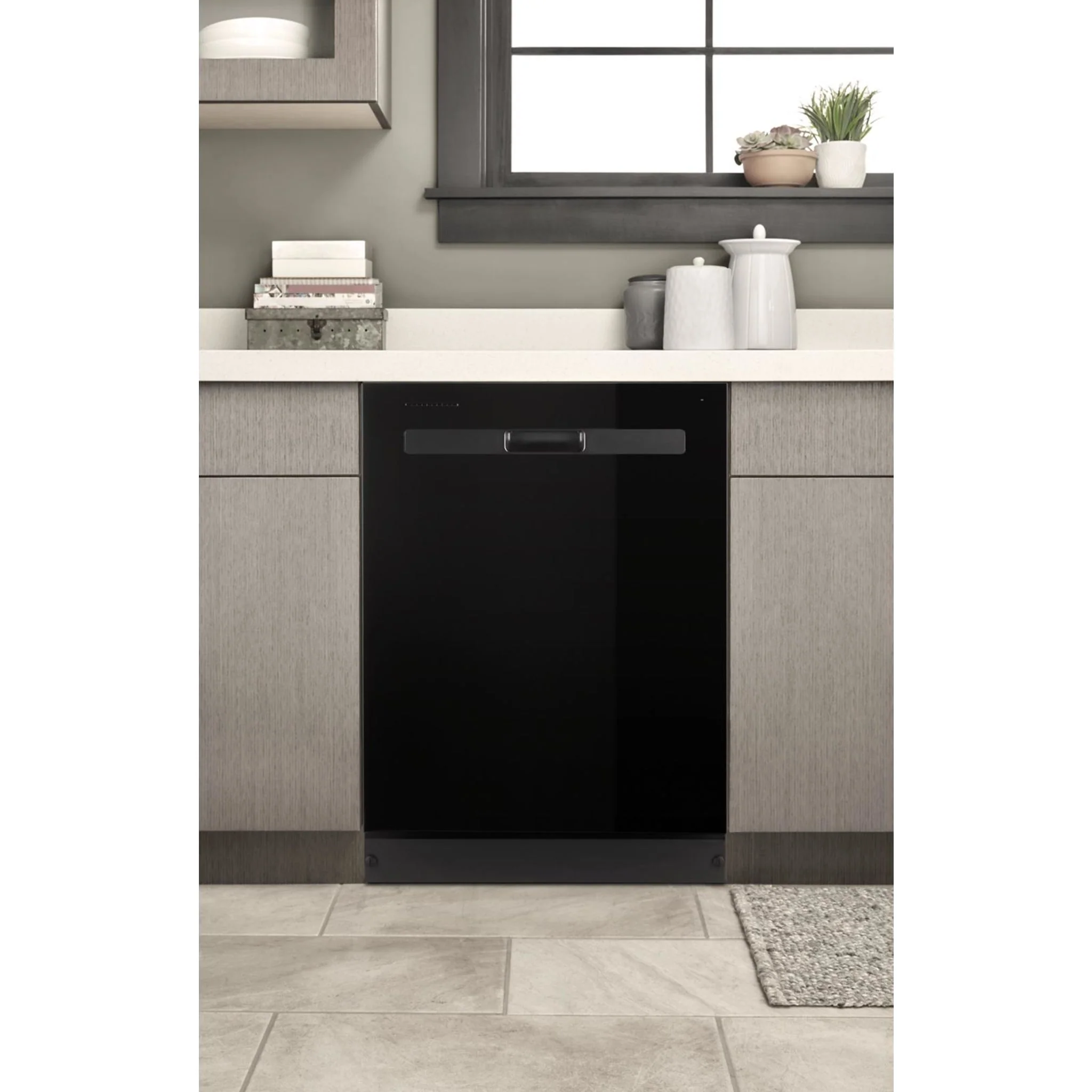Whirlpool Quiet Dishwasher with Boost Cycle and Pocket Handle -Black (WDP540HAMB) - Image 6