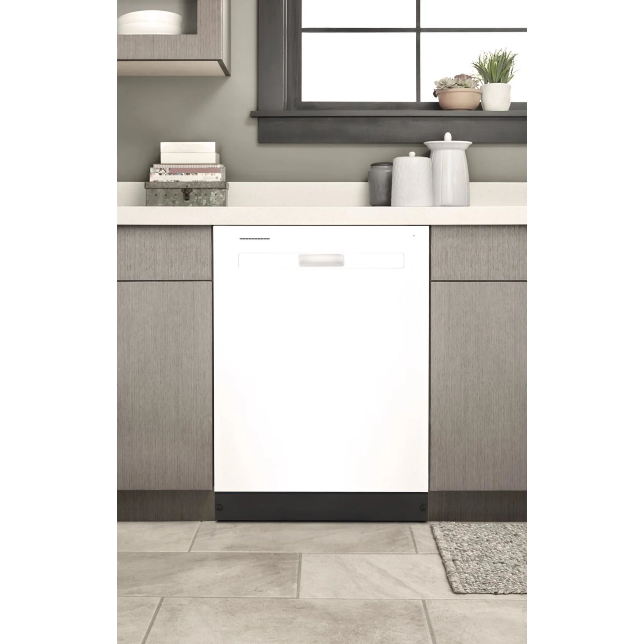 Whirlpool Quiet Dishwasher with Boost Cycle and Pocket Handle -White (WDP540HAMW) - Image 4