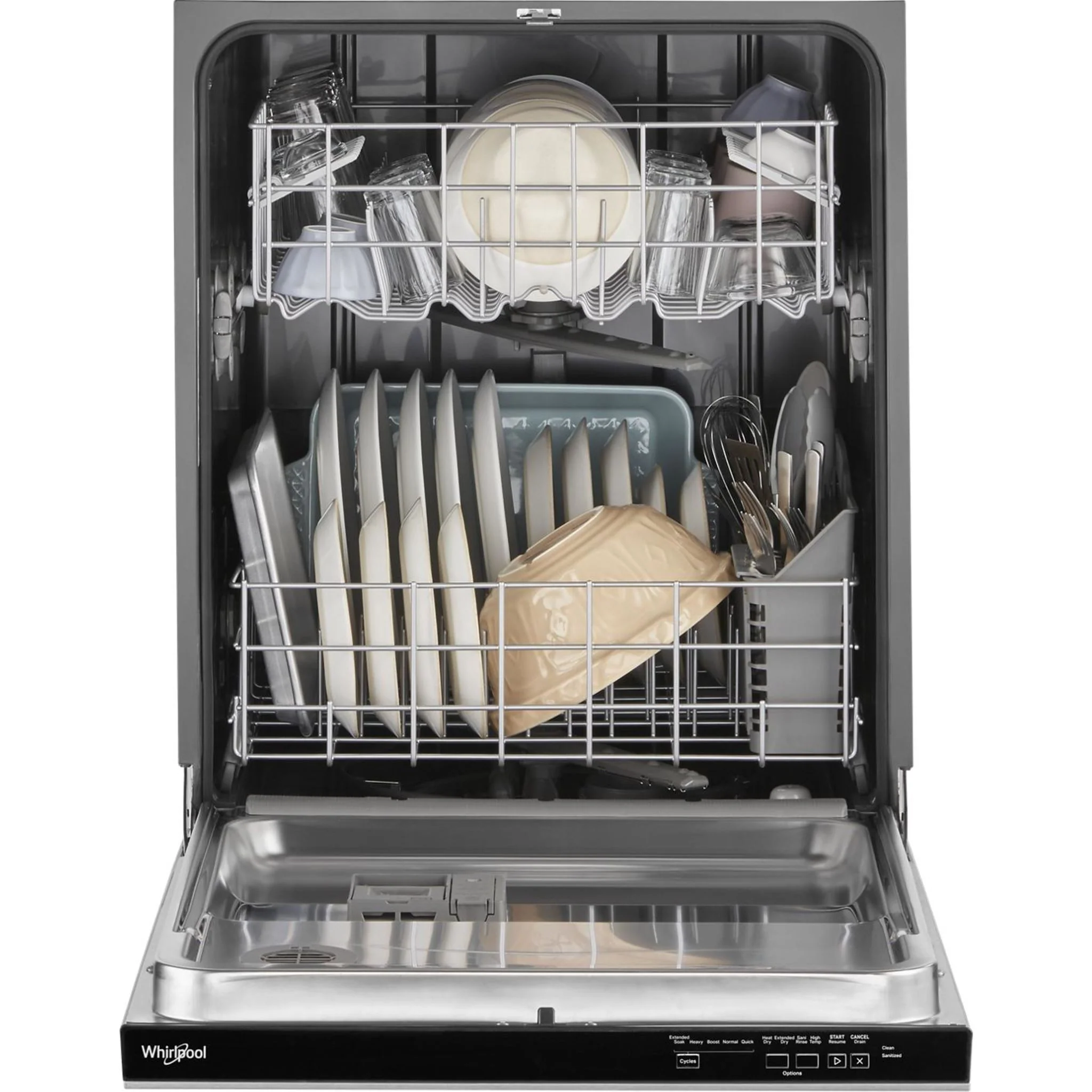 Whirlpool Quiet Dishwasher with Boost Cycle and Pocket Handle -Stainless Steel (WDP540HAMZ) - Image 11