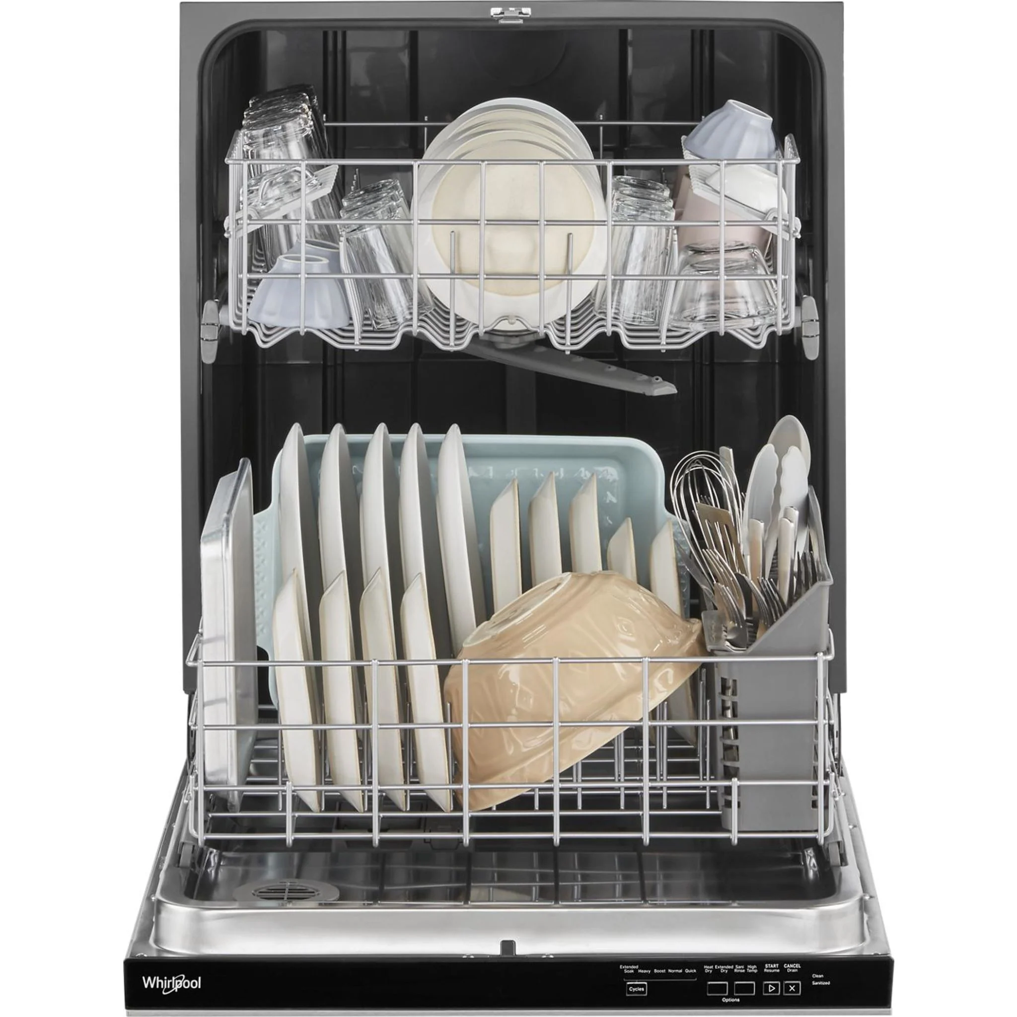 Whirlpool Quiet Dishwasher with Boost Cycle and Pocket Handle -Stainless Steel (WDP540HAMZ) - Image 8