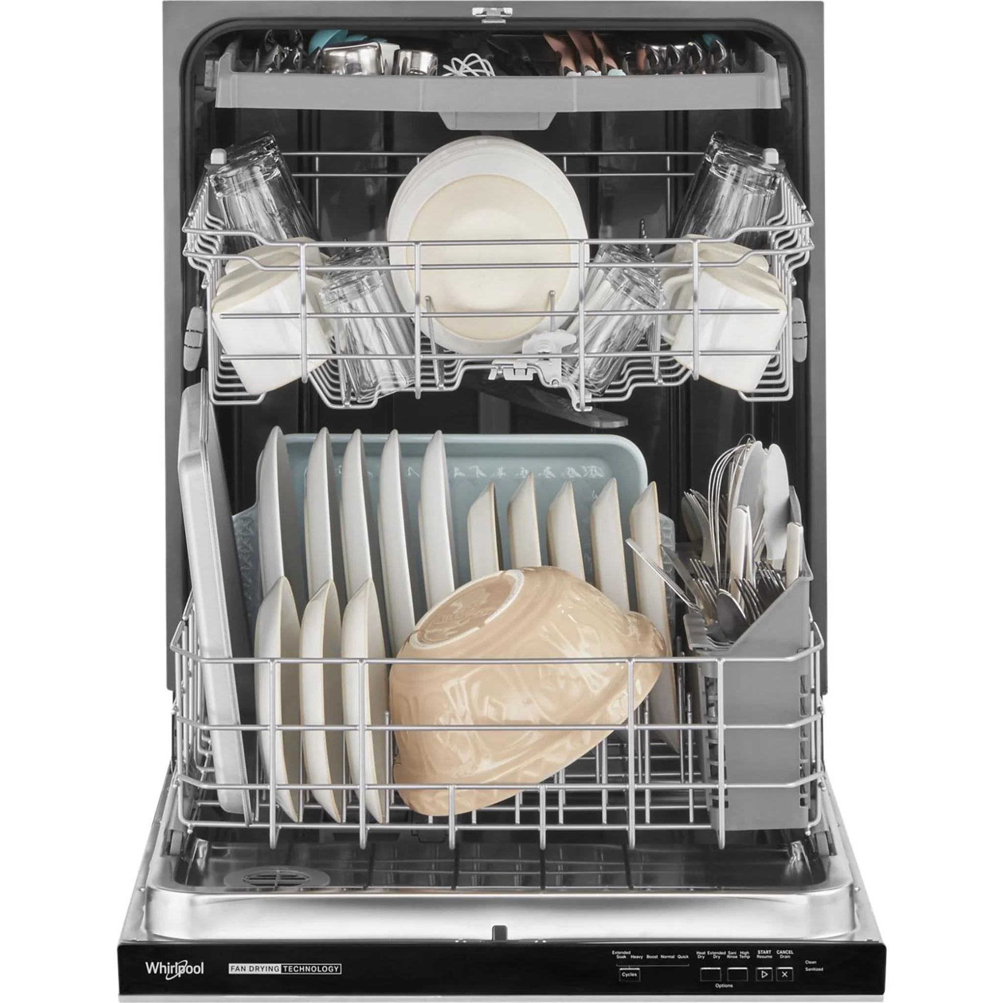 Whirlpool 51 dBA Quiet Dishwasher with 3rd Rack and Pocket Handle -Stainless Steel (WDP730HAMZ) - Image 6