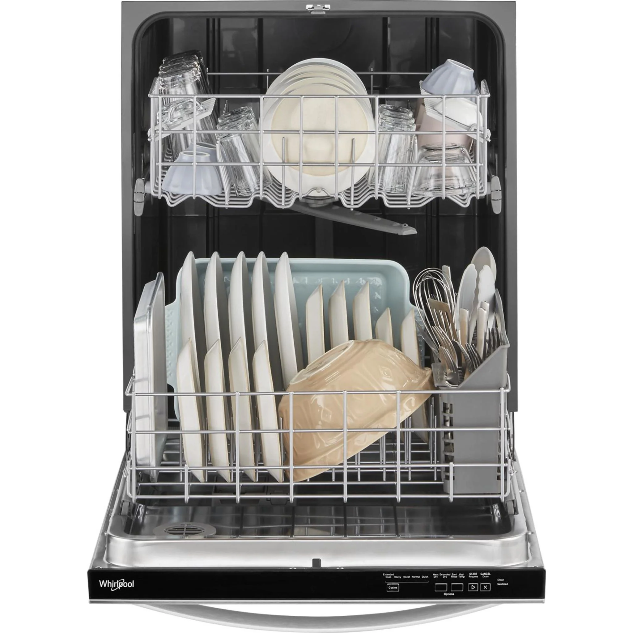 Whirlpool 24"  Dishwasher with Boost Cycle and Triple Filtration Wash - 55dBA -Stainless Steel (WDT540HAMZ) - Image 7