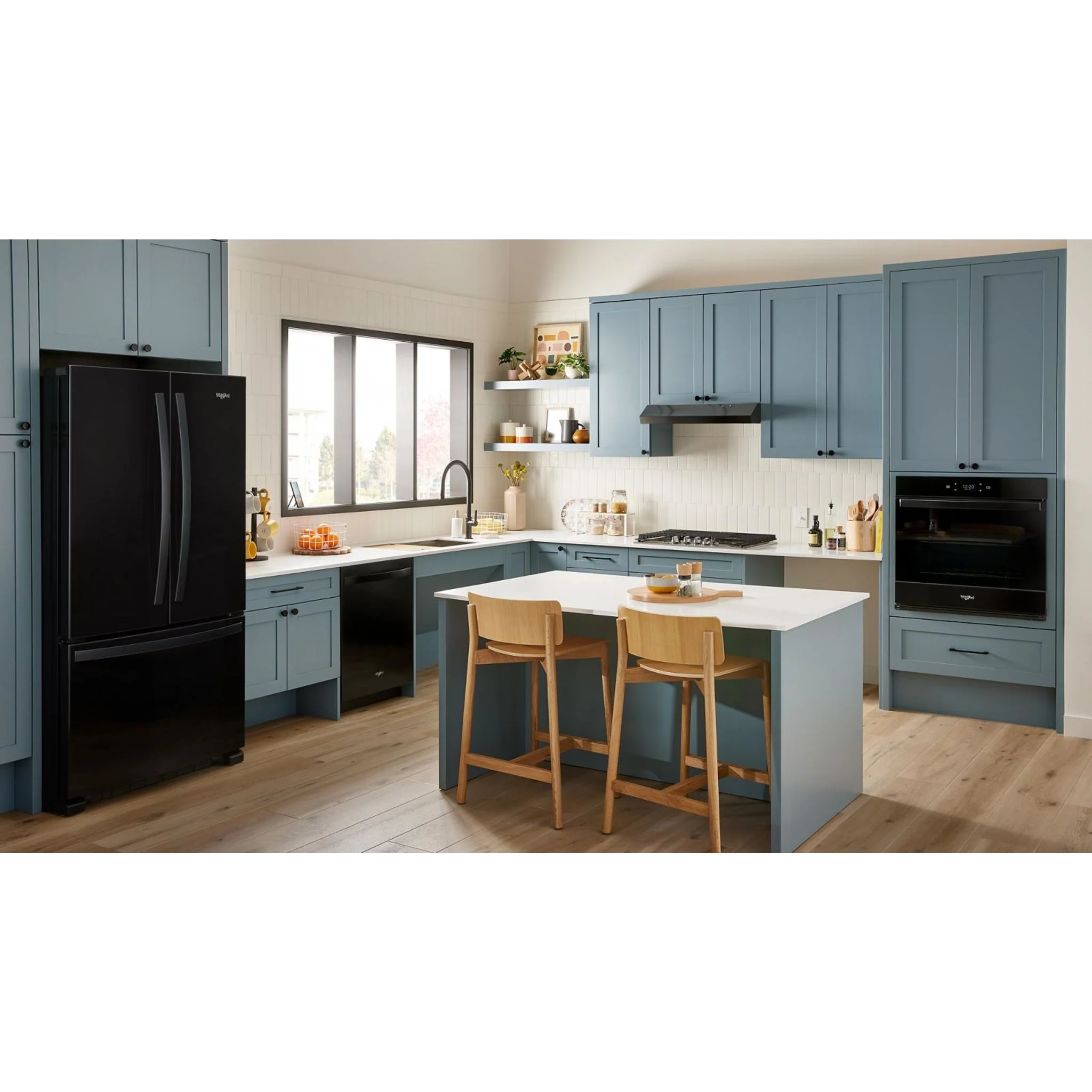 Whirlpool 44 dBA Dishwasher Flush with Cabinets with 3rd Rack -Black (WDT550SAPB) - Image 23