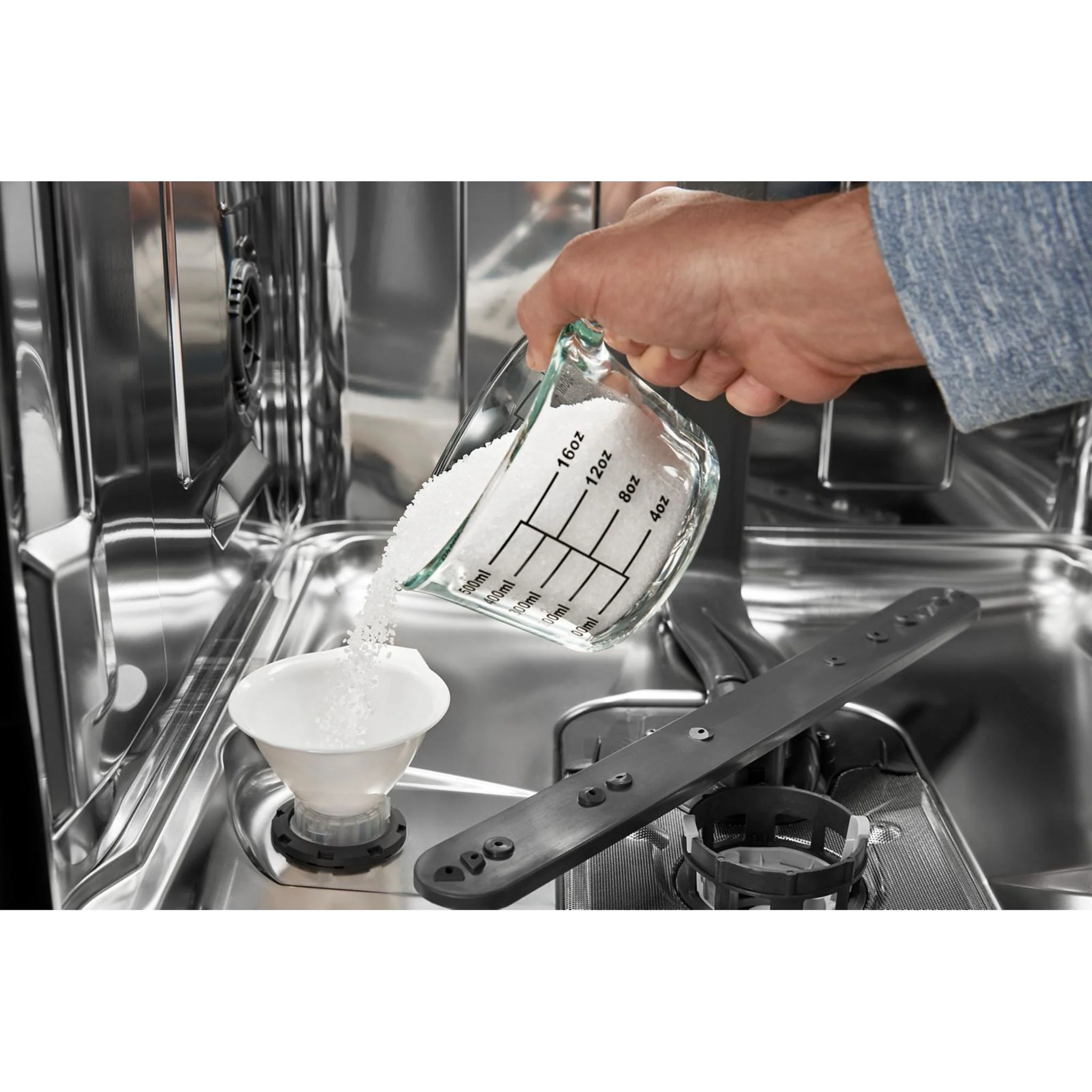 Whirlpool 44 dBA Dishwasher Accessible Flush with Cabinets with 3rd Rack -Stainless Steel (WDT550SAPZ) - Image 11