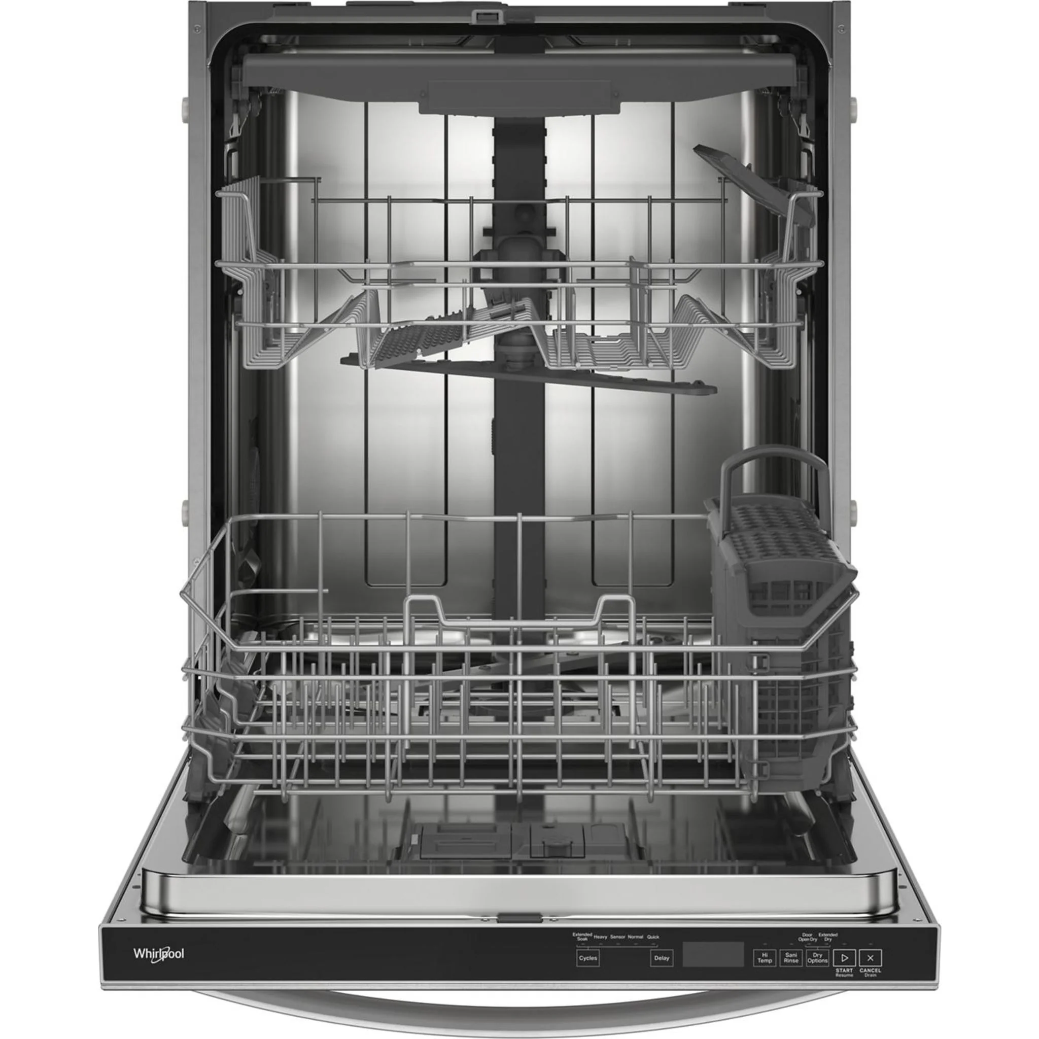 Whirlpool 44 dBA Dishwasher Accessible Flush with Cabinets with 3rd Rack -Stainless Steel (WDT550SAPZ) - Image 25