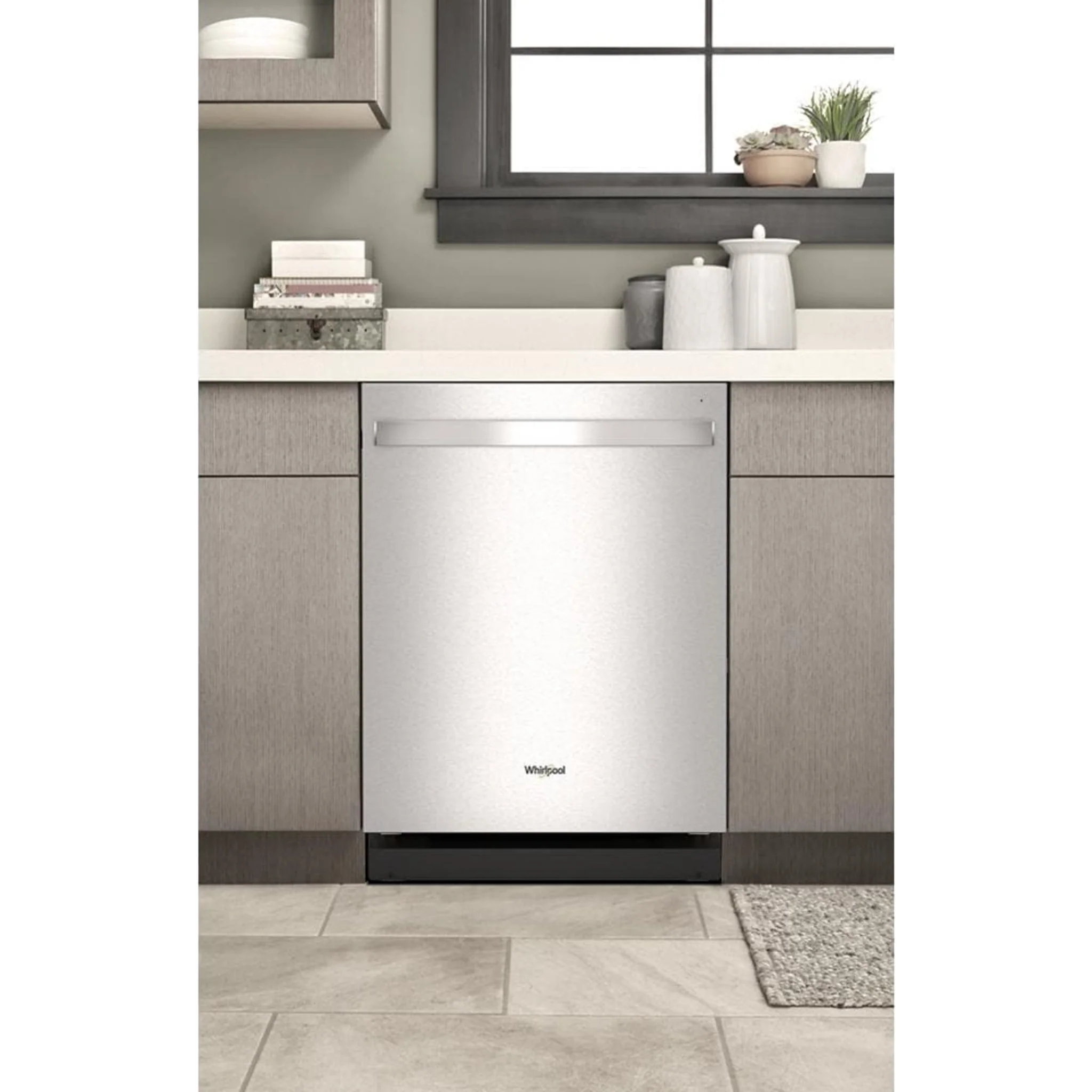 Whirlpool 44 dBA Dishwasher Accessible Flush with Cabinets with 3rd Rack -Stainless Steel (WDT550SAPZ) - Image 26