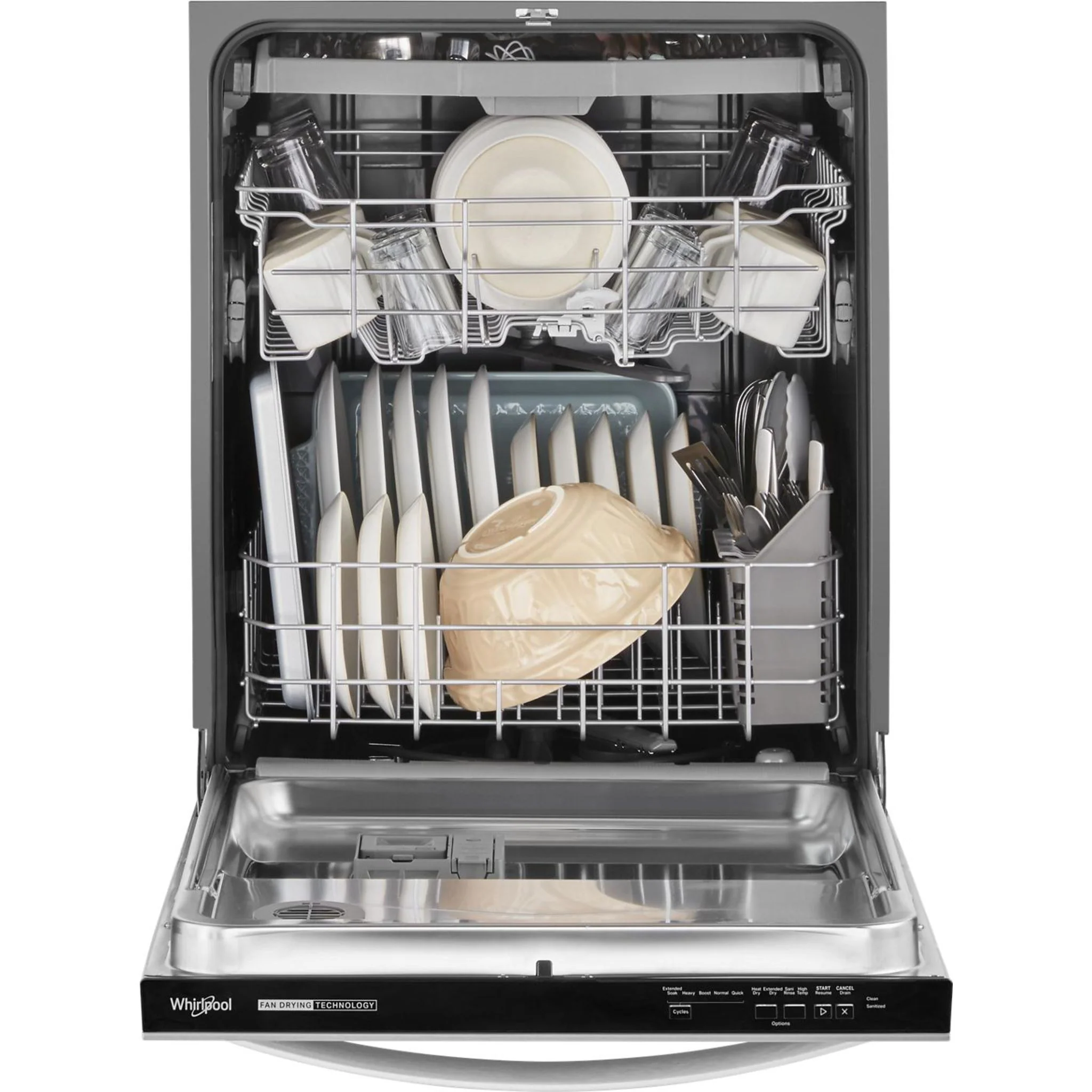 Whirlpool 51 dBA Quiet Dishwasher with 3rd Rack -Stainless Steel (WDT730HAMZ) - Image 6