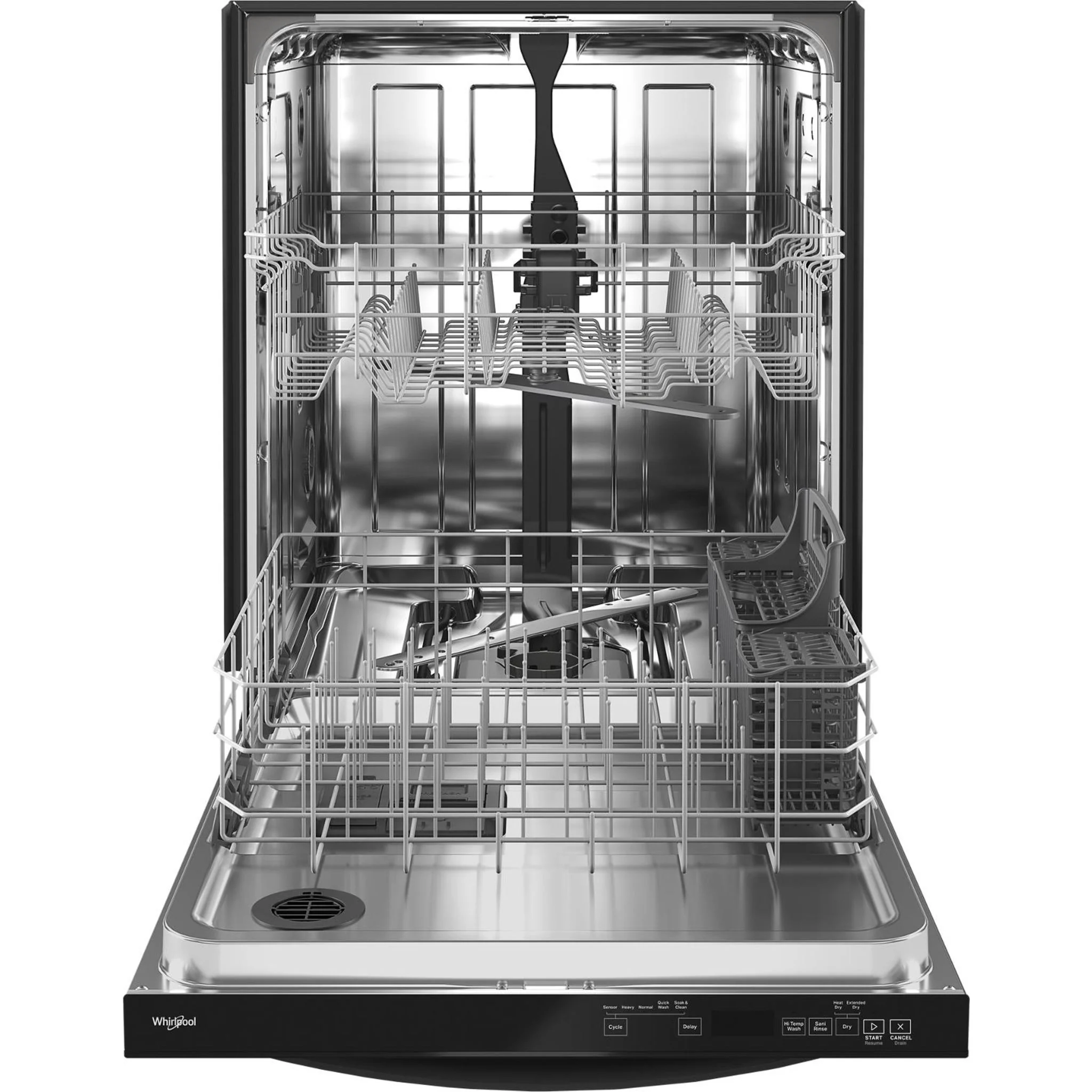 Whirlpool 24-Inch Dishwasher with AI Intelligent Wash and Tall Top Rack -Black (WDT740SALB) - Image 18