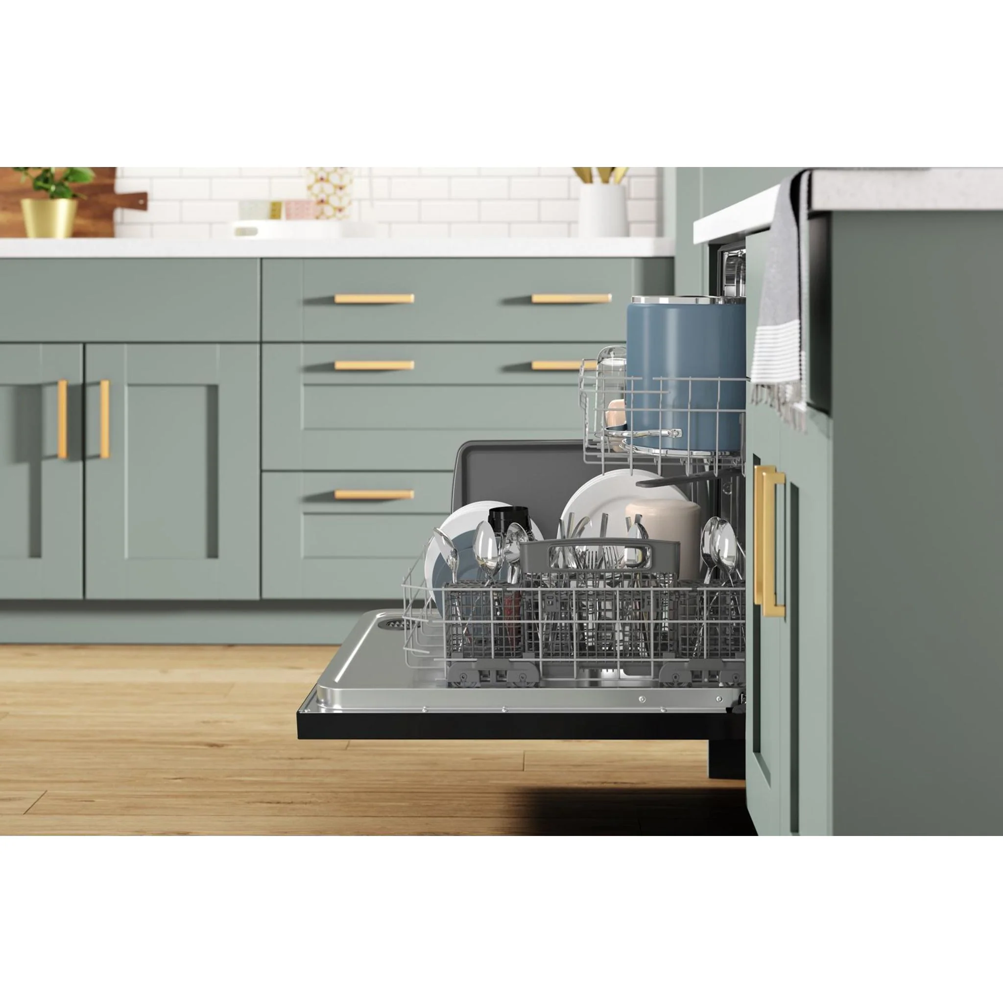 Whirlpool 24-Inch Dishwasher with AI Intelligent Wash and Tall Top Rack -Black (WDT740SALB) - Image 23