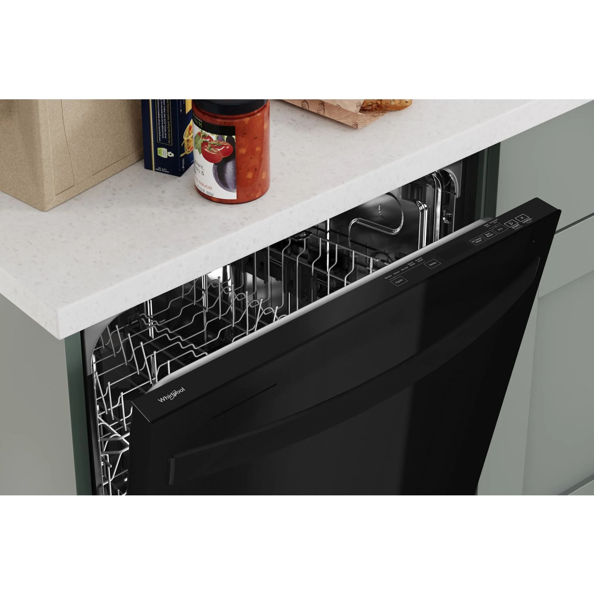 Whirlpool 24-Inch Dishwasher with AI Intelligent Wash and Tall Top Rack -Black (WDT740SALB) - Image 33